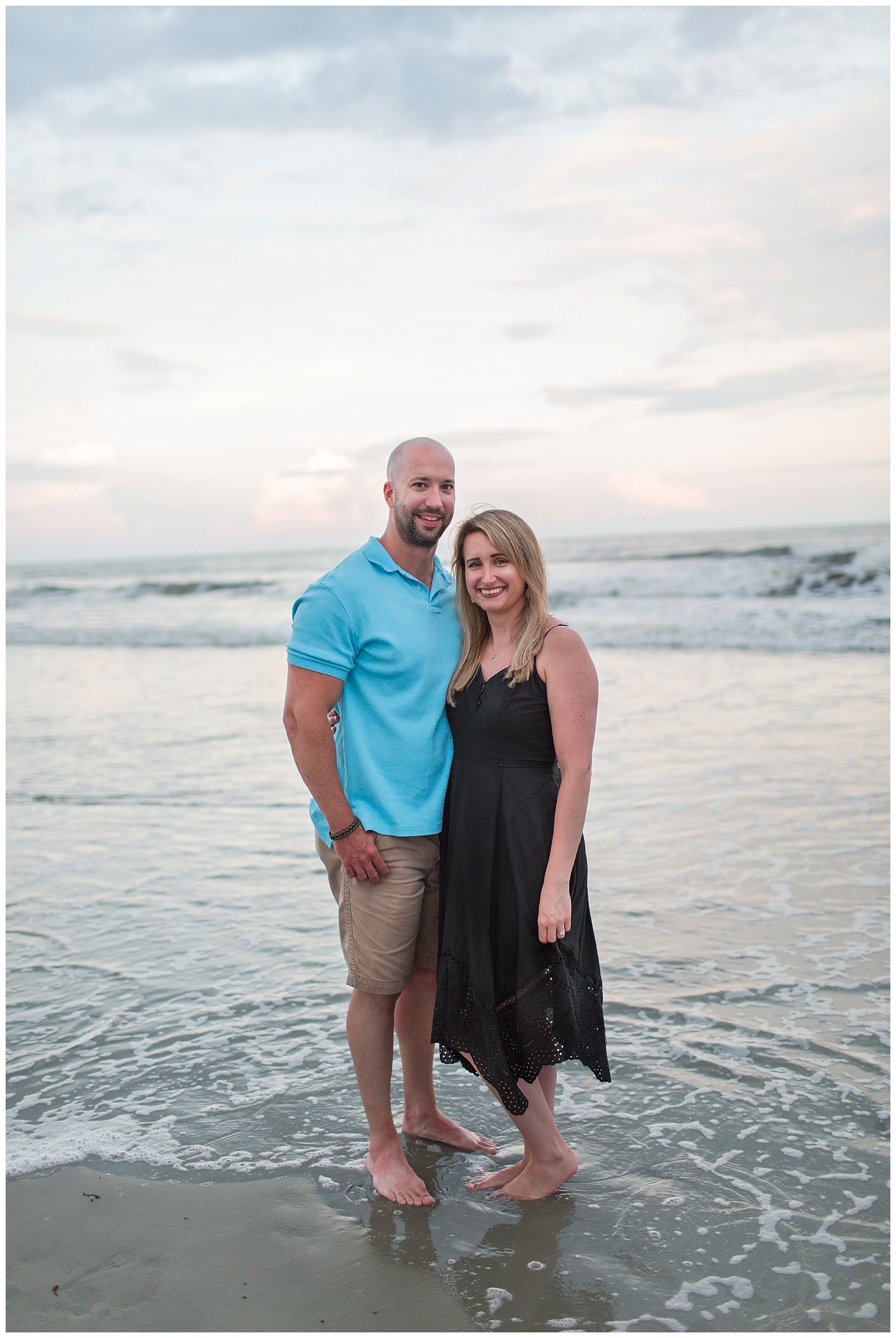 Family Portraits at Sunset Beach, North Carolina || Lynchburg, VA Wedding and Family Photographer 