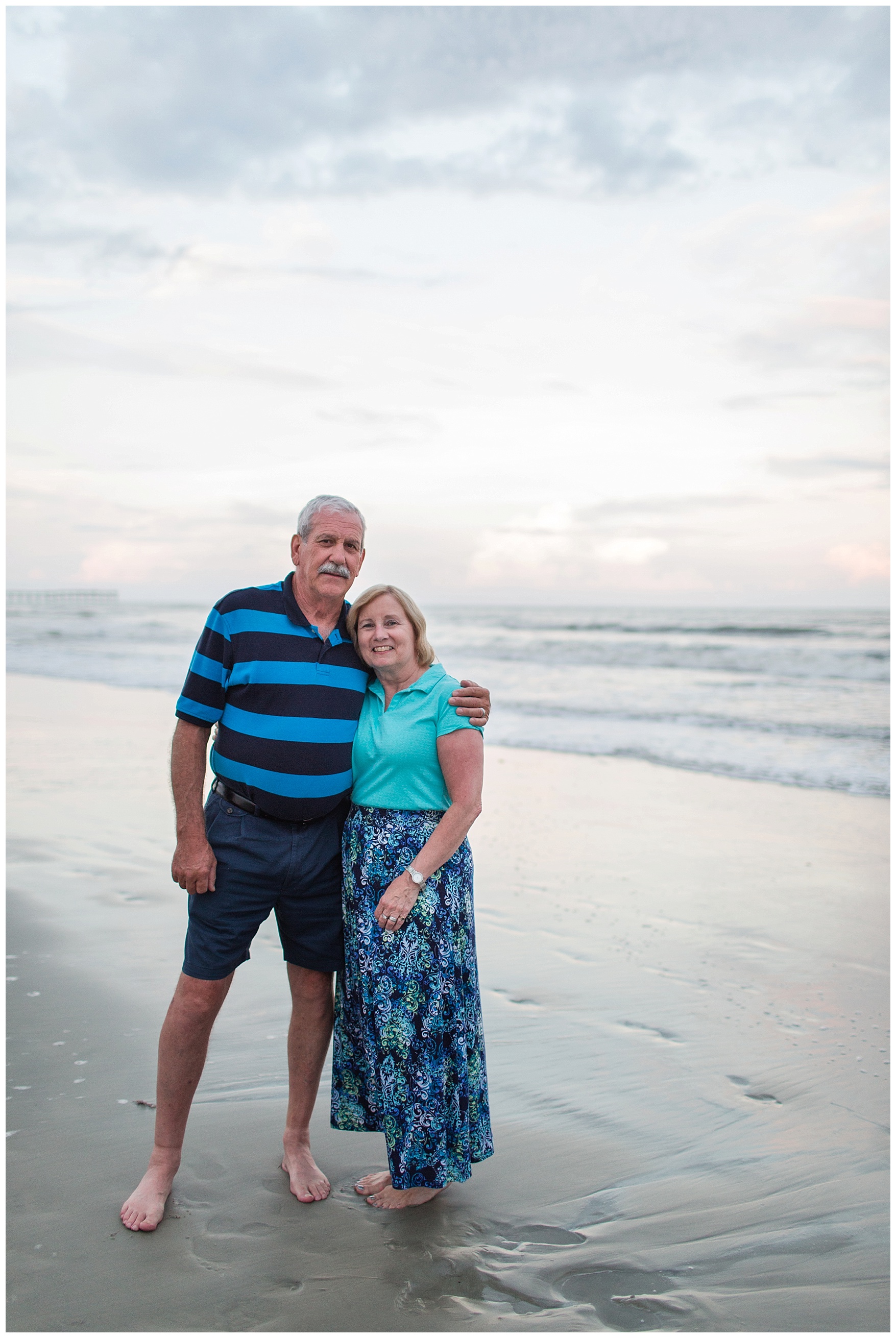 Family Portraits at Sunset Beach, North Carolina || Lynchburg, VA Wedding and Family Photographer
