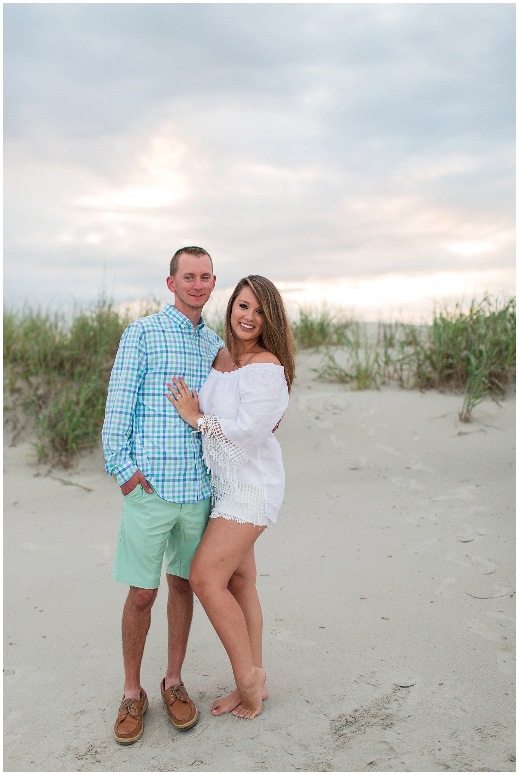 Family Portraits at Sunset Beach, North Carolina || Lynchburg, VA Wedding and Family Photographer 