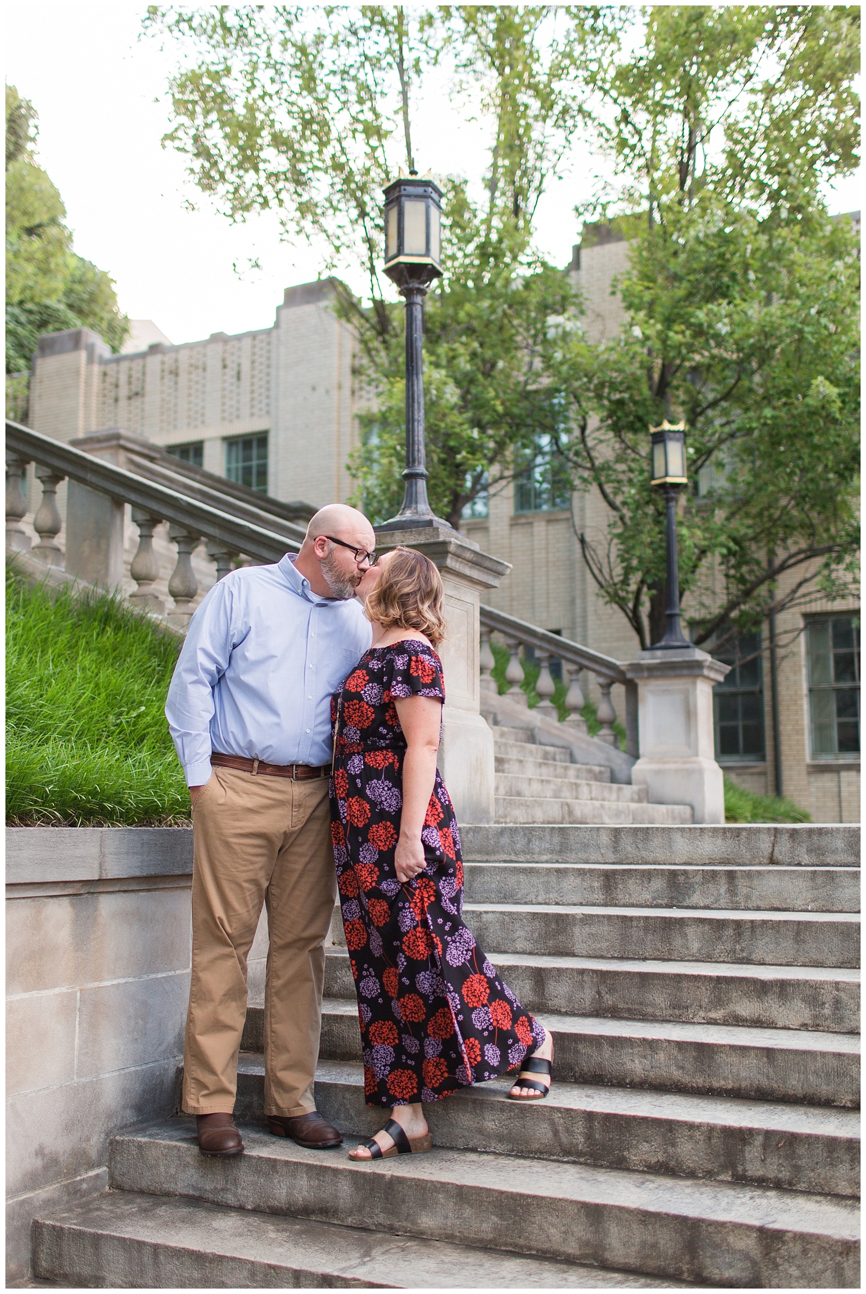 Downtown Lynchburg, VA Engagement Session || Lynchburg Wedding and Portrait photographer 