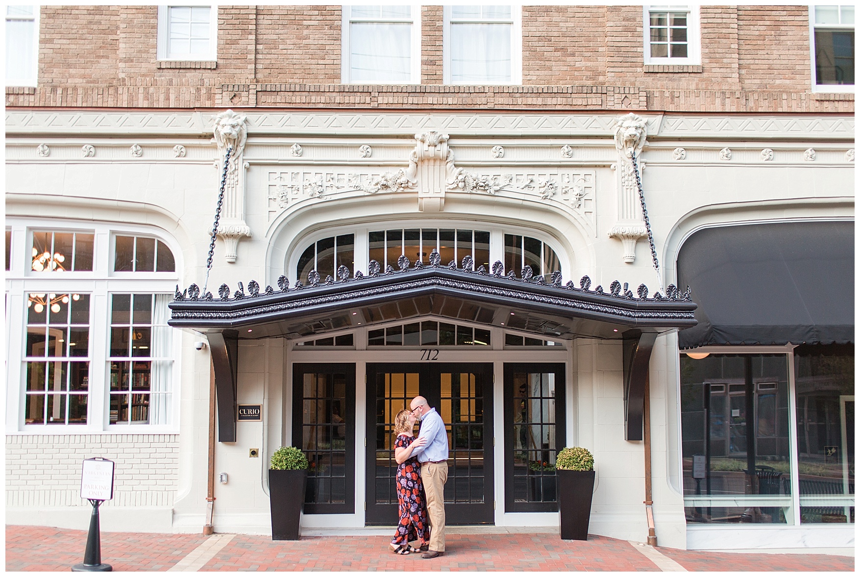 Downtown Lynchburg, VA Engagement Session || Lynchburg Wedding and Portrait photographer 