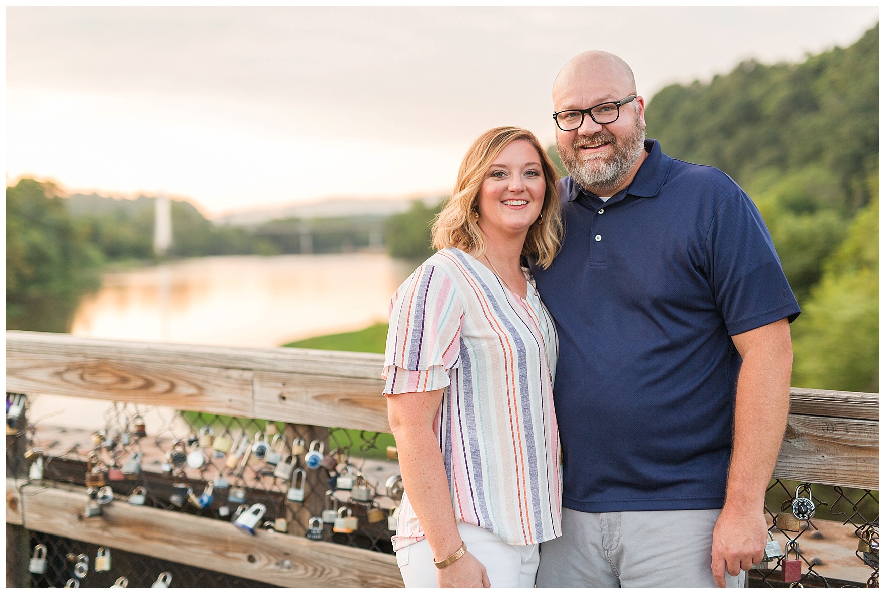 Downtown Lynchburg, VA Engagement Session || Lynchburg Wedding and Portrait photographer 