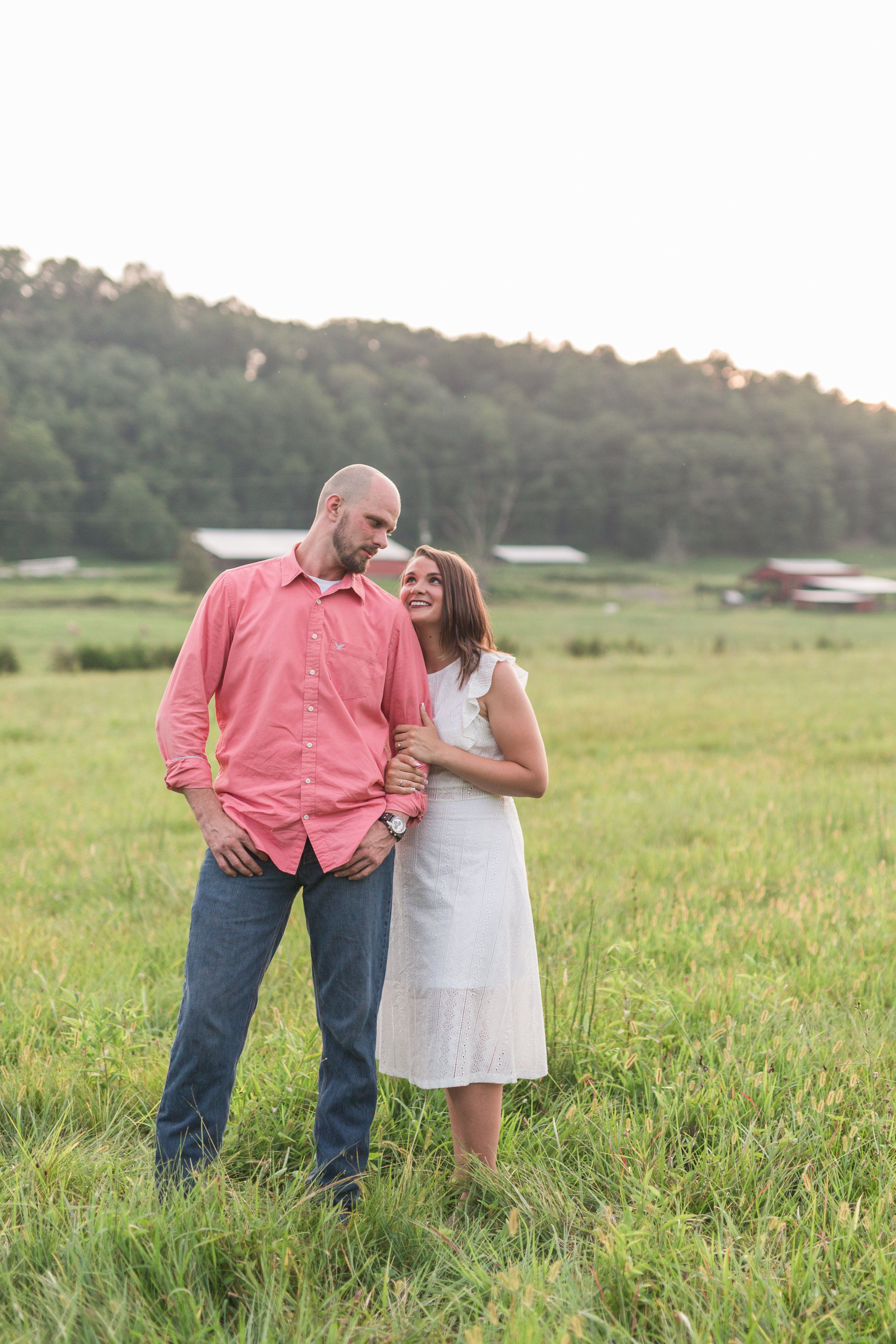 Eagle Rock Engagement Session || Summer Engagement Session in Central Virginia || Virginia Wedding Photographer || Ashley Eiban Photography