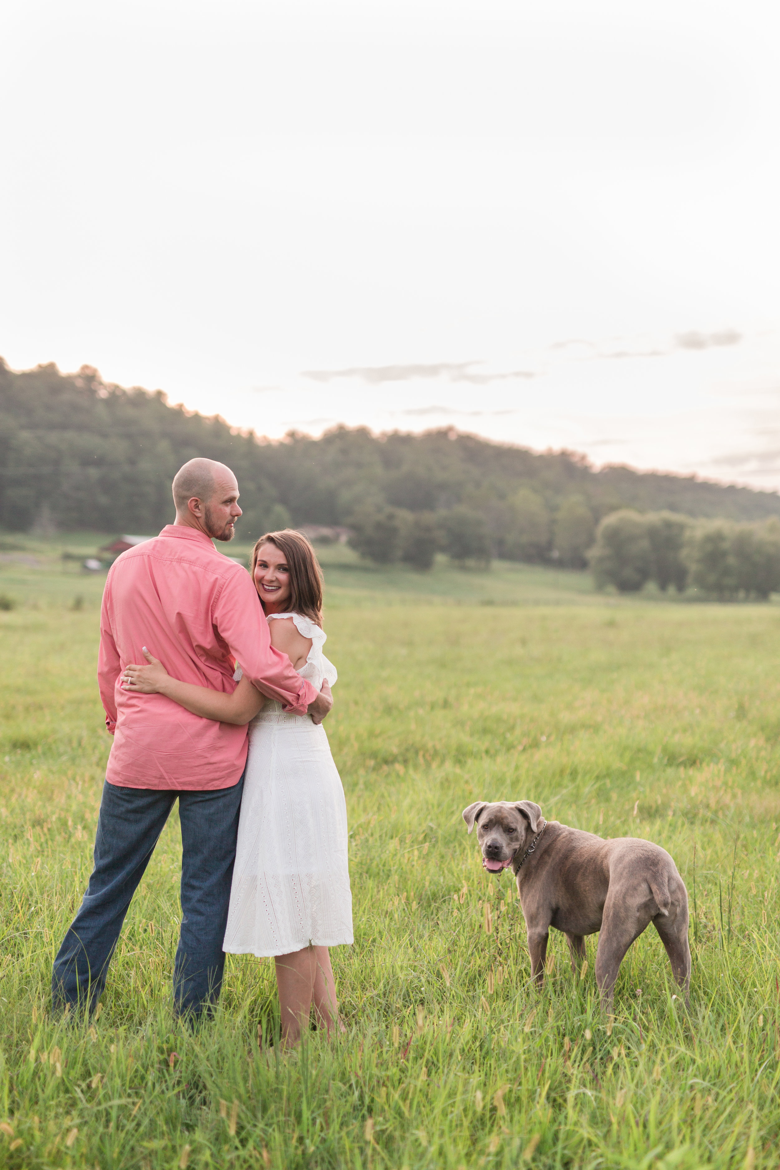 Eagle Rock Engagement Session || Summer Engagement Session in Central Virginia || Virginia Wedding Photographer || Ashley Eiban Photography