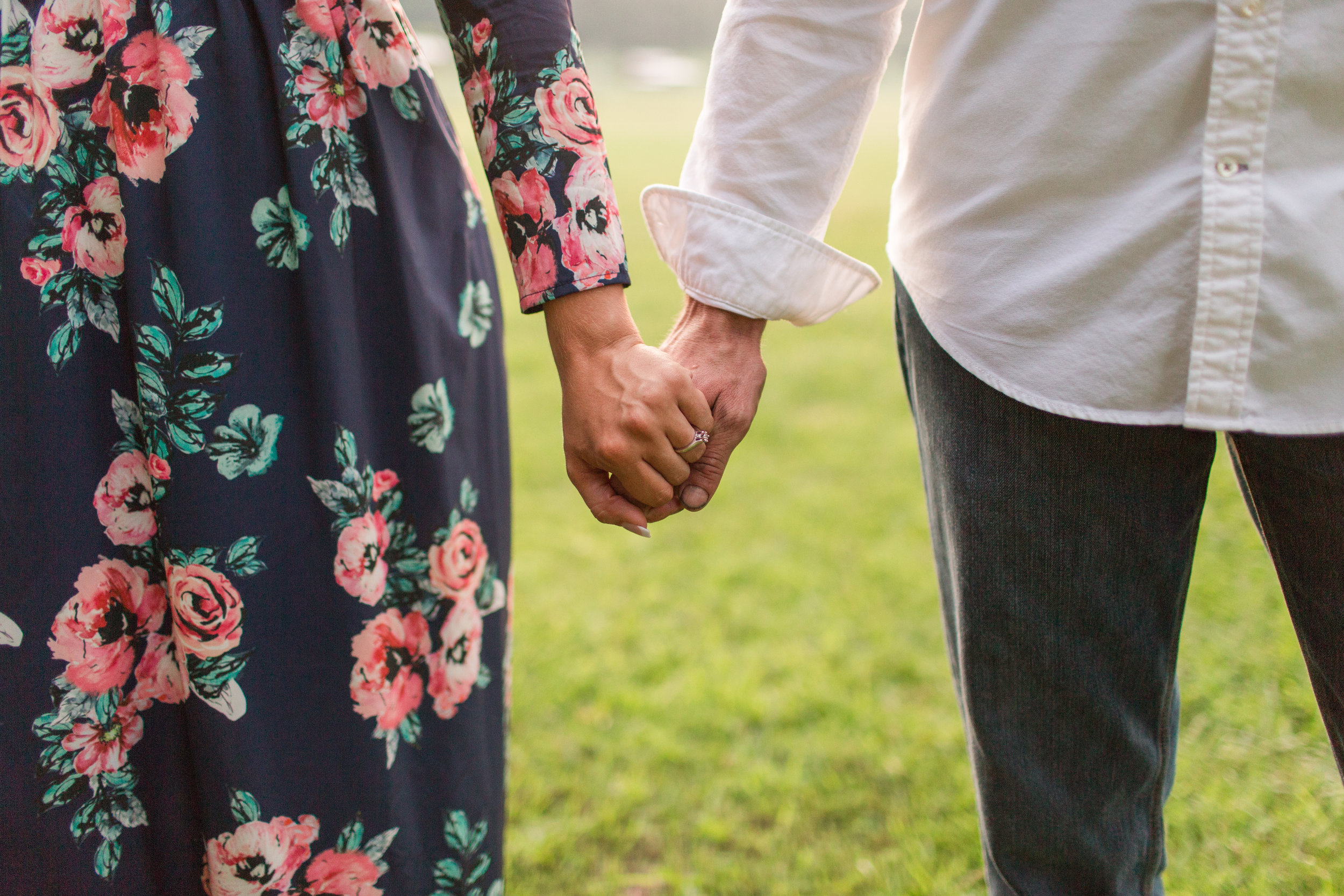 Eagle Rock Engagement Session || Summer Engagement Session in Central Virginia || Virginia Wedding Photographer || Ashley Eiban Photography