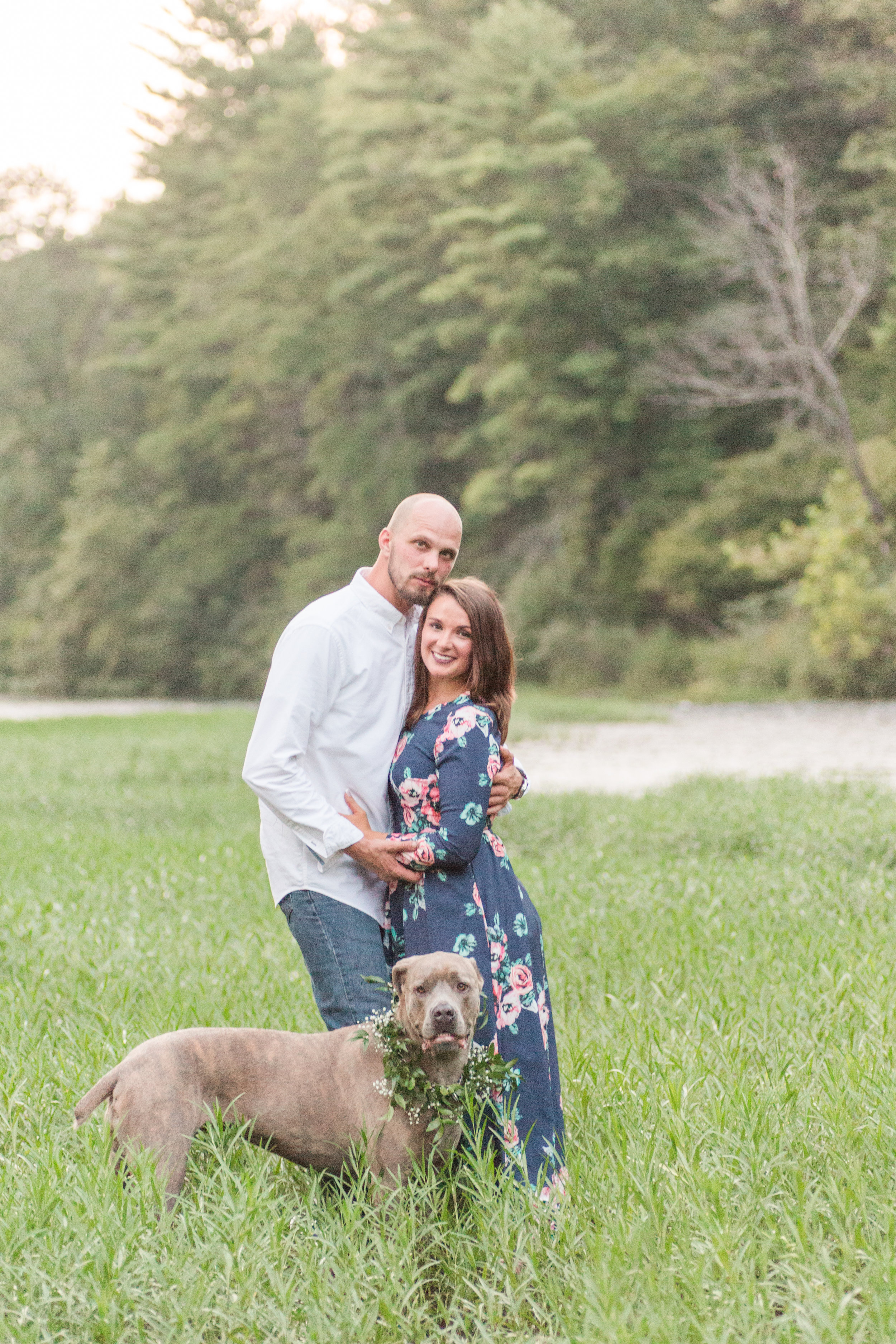 Eagle Rock Engagement Session || Summer Engagement Session in Central Virginia || Virginia Wedding Photographer || Ashley Eiban Photography