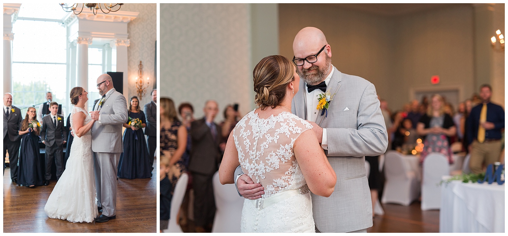 Danville Golf Club Wedding || Danville, Lynchburg, and Charlottesville Wedding Photographer || Fall Wedding in Central Virginia || www.ashleyeiban.com