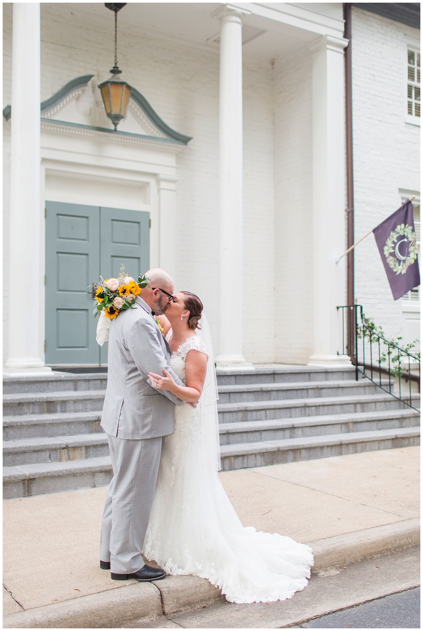 Danville Golf Club Wedding || Danville, Lynchburg, and Charlottesville Wedding Photographer || Fall Wedding in Central Virginia || www.ashleyeiban.com