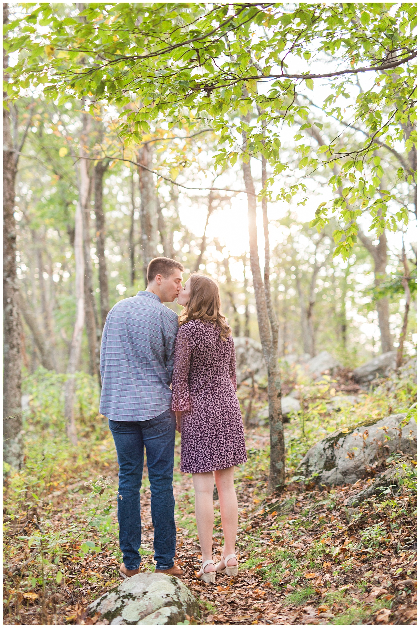 Blue Ridge Parkway Engagement Session || Thunder Ridge Engagement || Lynchburg, Charlottesville Engagements || Ashley Eiban Photography || www.ashleyeiban.com