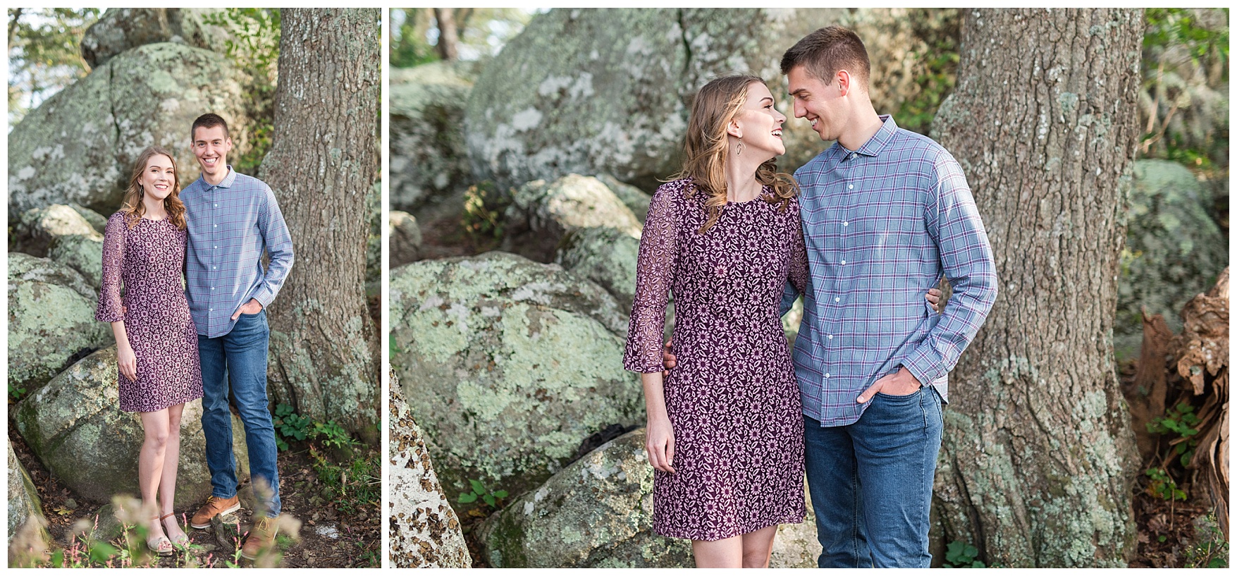 Blue Ridge Parkway Engagement Session || Thunder Ridge Engagement || Lynchburg, Charlottesville Engagements || Ashley Eiban Photography || www.ashleyeiban.com