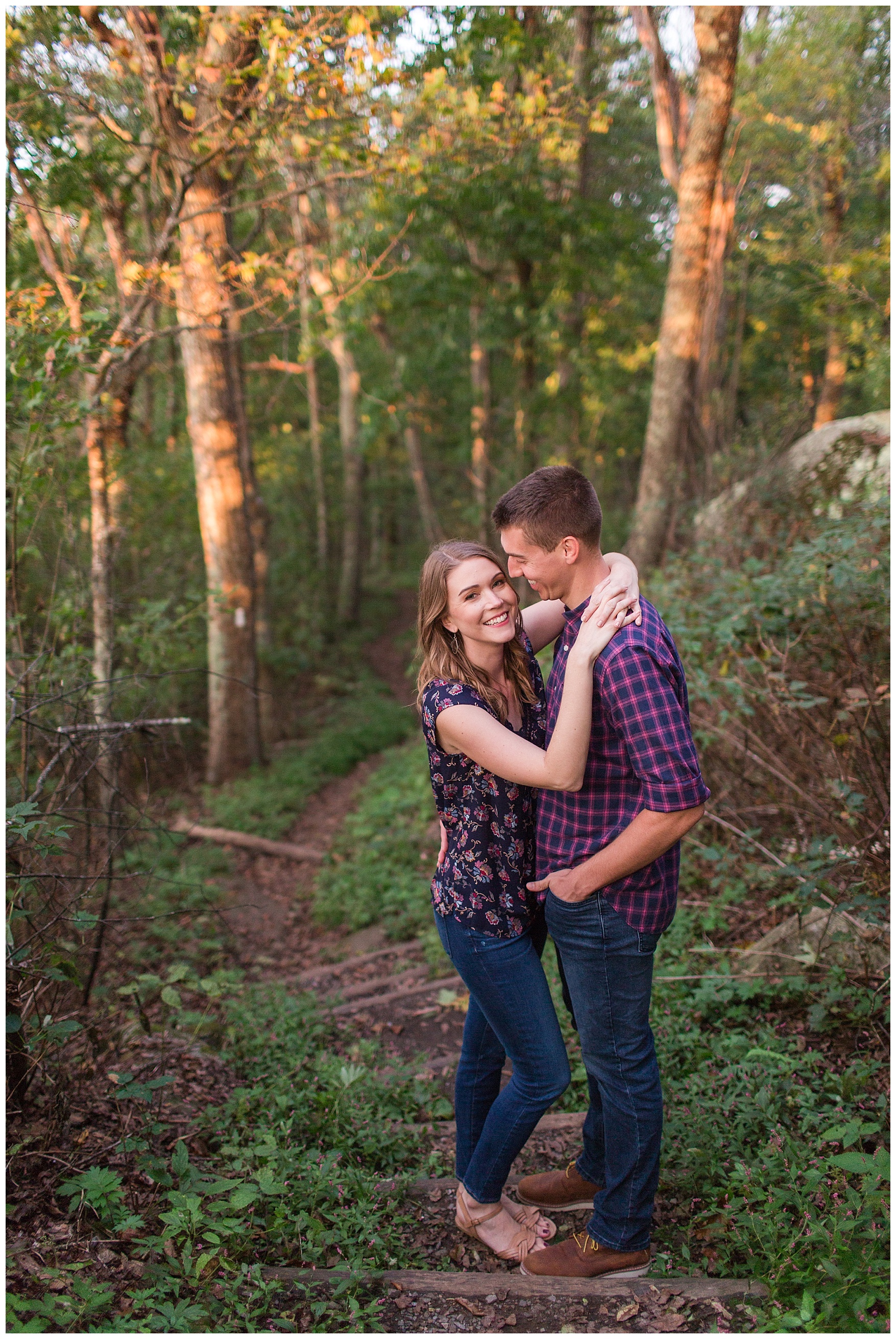 Blue Ridge Parkway Engagement Session || Thunder Ridge Engagement || Lynchburg, Charlottesville Engagements || Ashley Eiban Photography || www.ashleyeiban.com