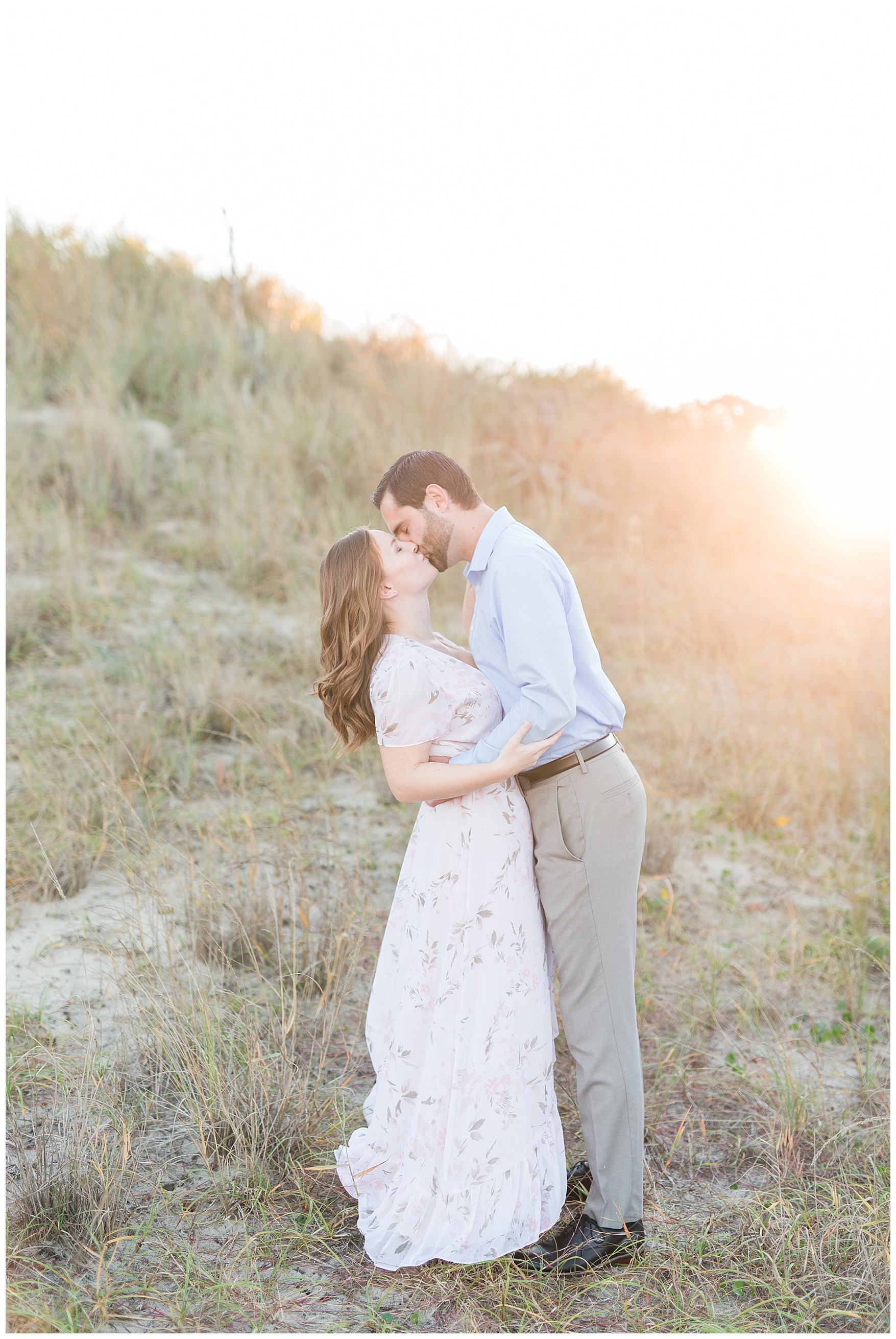 Back Bay Engagement Session || Central Virginia Wedding and Engagement Photographer || Beach Engagement Photos