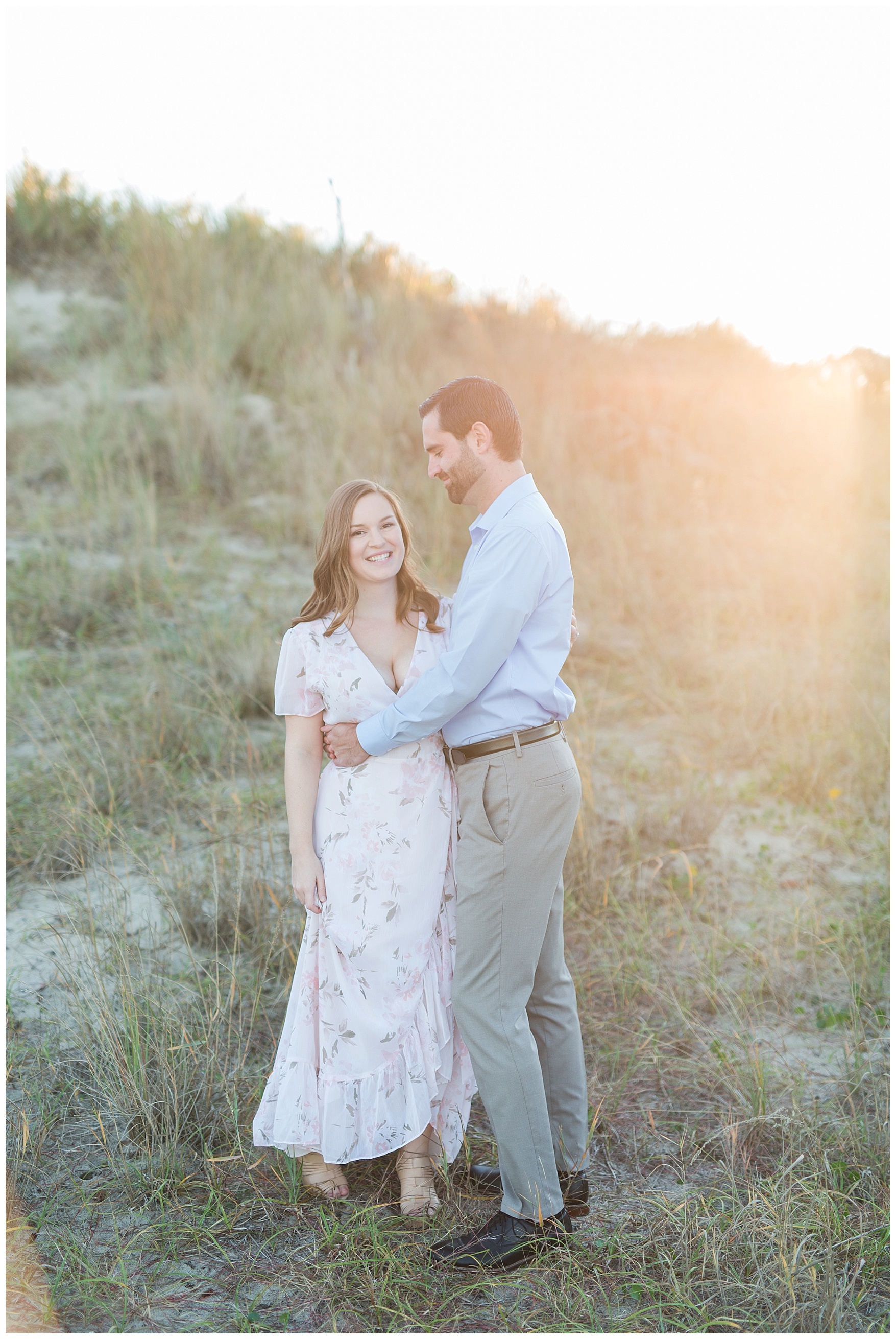 Back Bay Engagement Session || Central Virginia Wedding and Engagement Photographer || Beach Engagement Photos