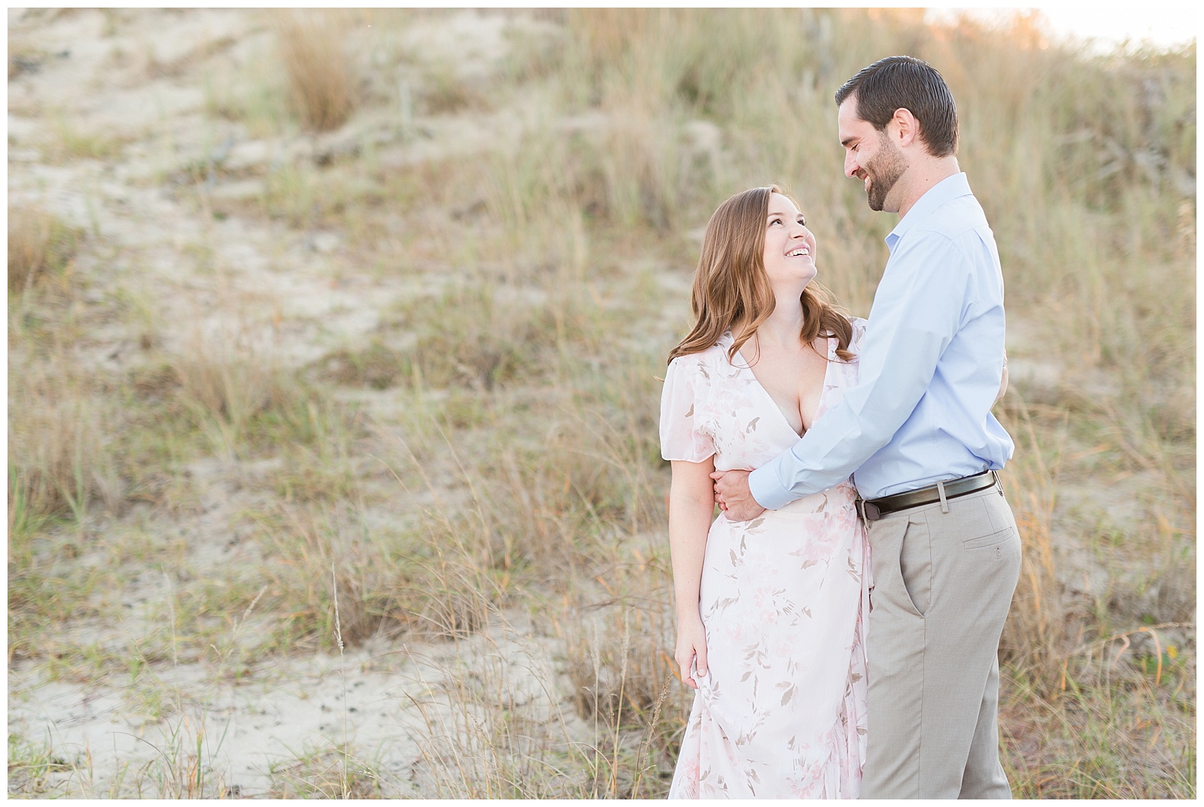 Back Bay Engagement Session || Central Virginia Wedding and Engagement Photographer || Beach Engagement Photos