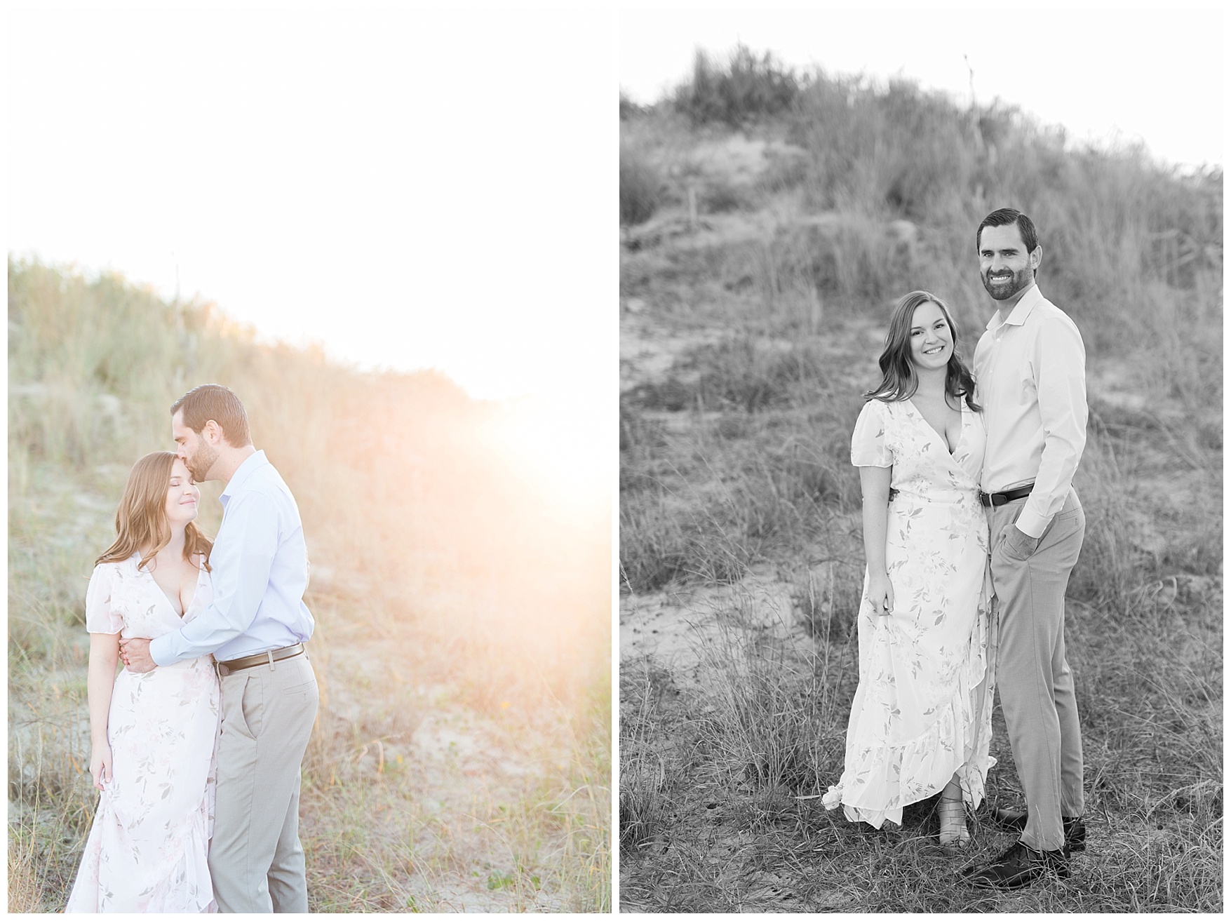 Back Bay Engagement Session || Central Virginia Wedding and Engagement Photographer || Beach Engagement Photos