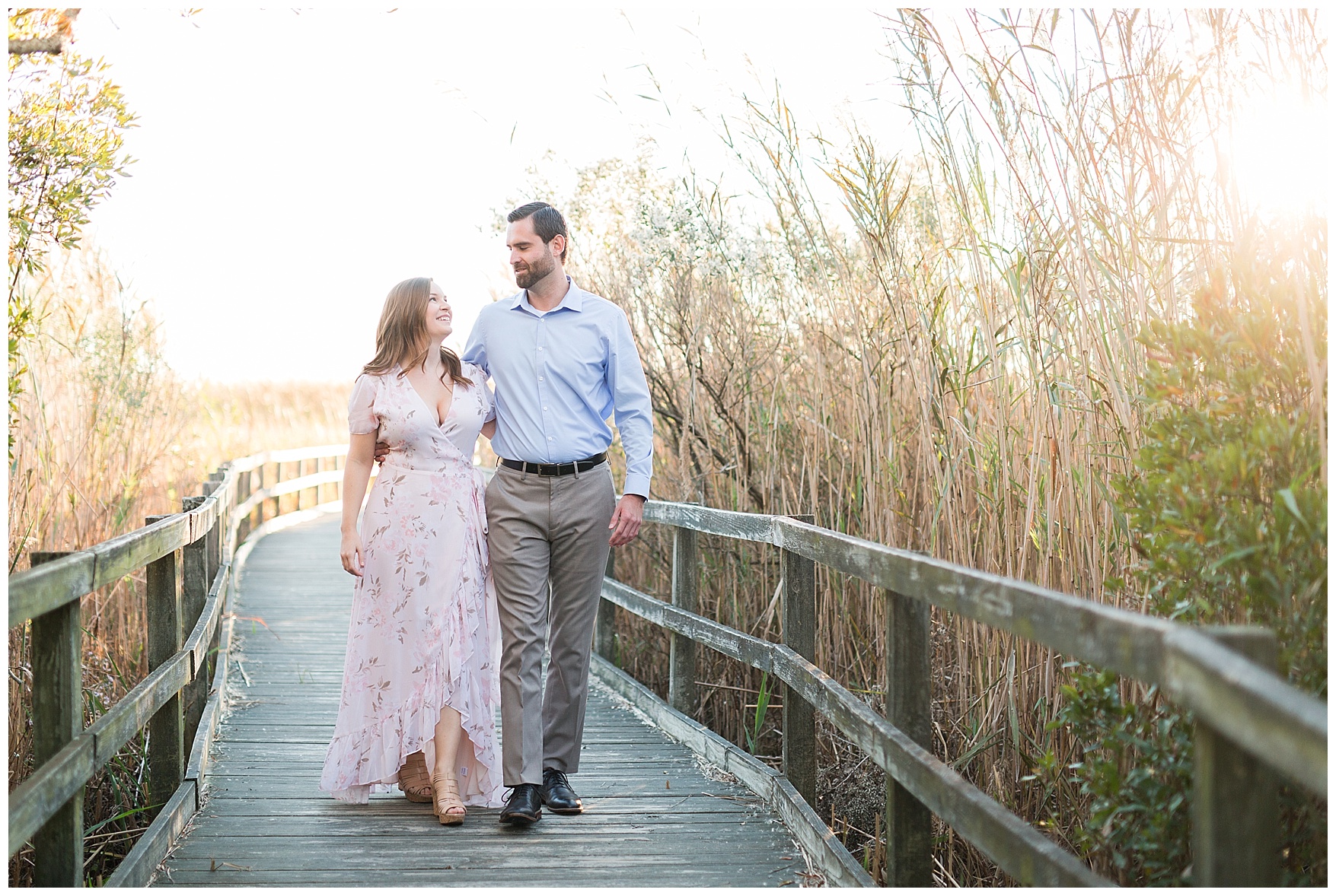 Back Bay Engagement Session || Central Virginia Wedding and Engagement Photographer || Beach Engagement Photos