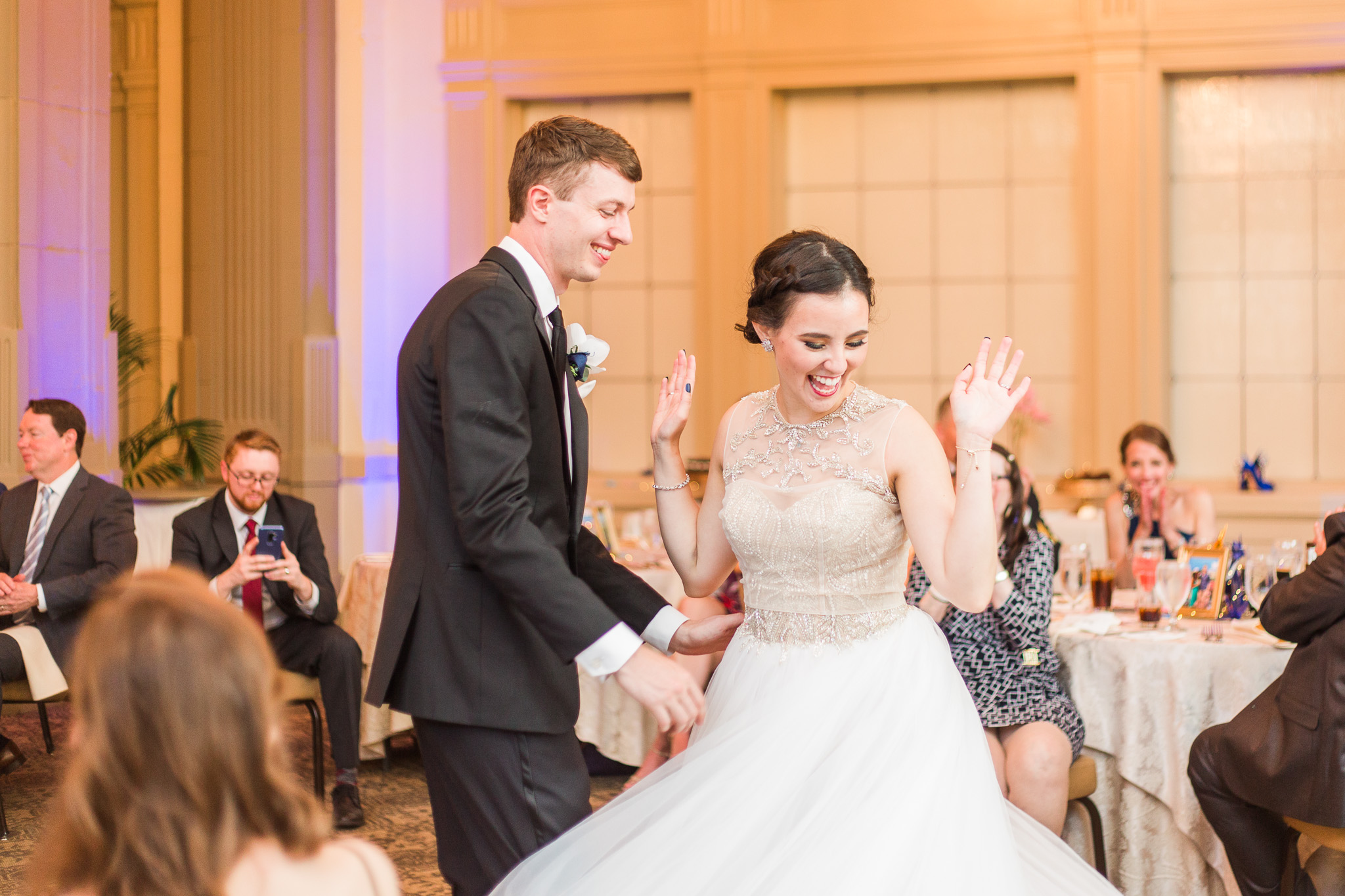 The John Marshall Ballrooms in Richmond, Virginia || Lynchburg, Charlottesville, and Richmond Wedding Photographer || www.ashleyeiban.com