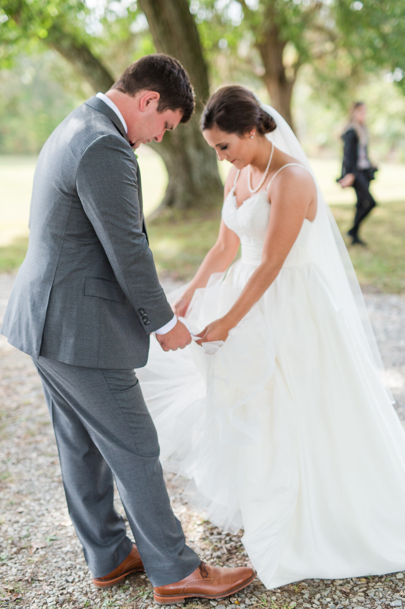 Fall Backyard Wedding in Charlotte Court House in Central Virginia || Lynchburg, VA Wedding Photographer