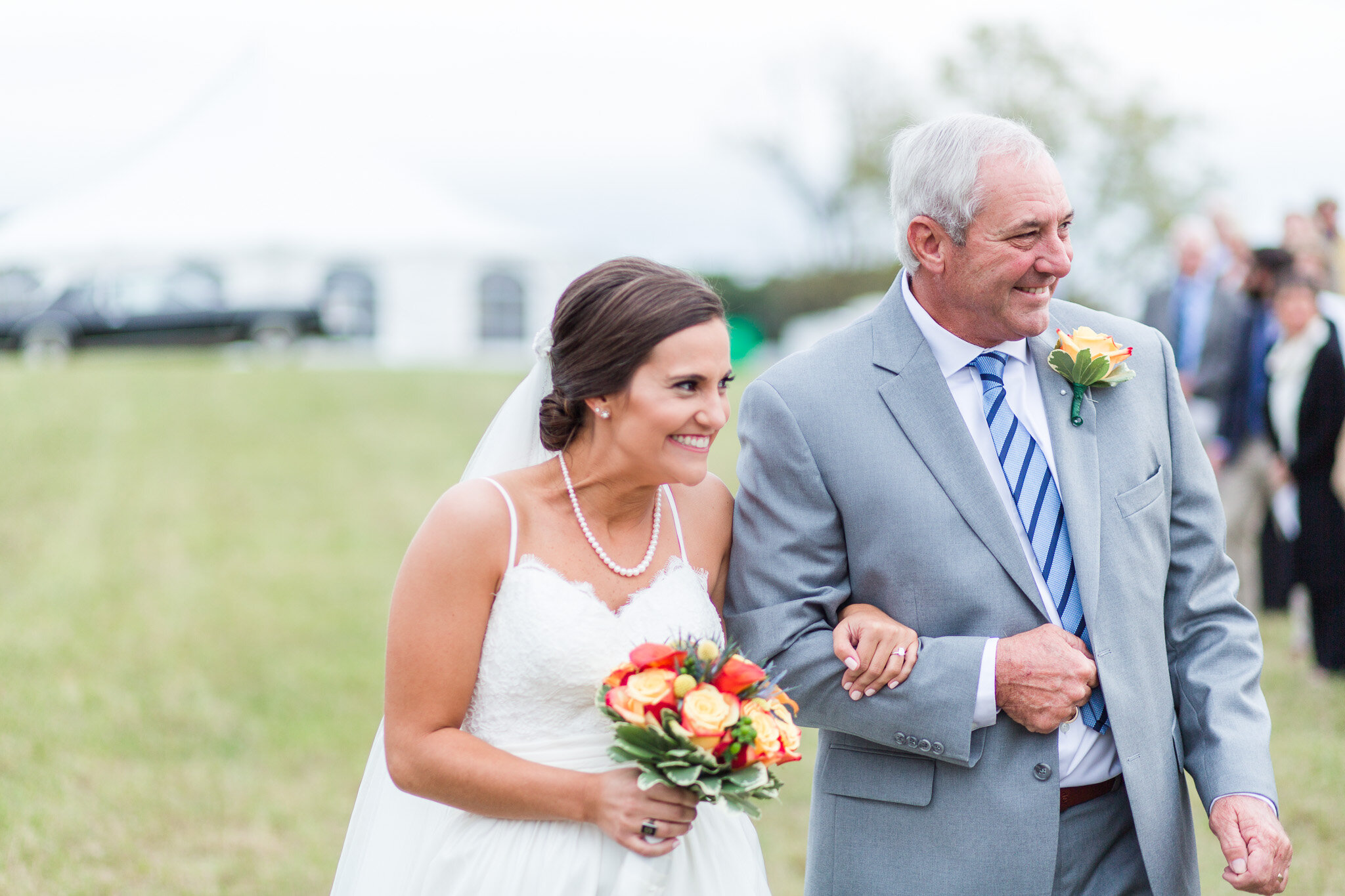 Fall Backyard Wedding in Charlotte Court House in Central Virginia || Lynchburg, VA Wedding Photographer