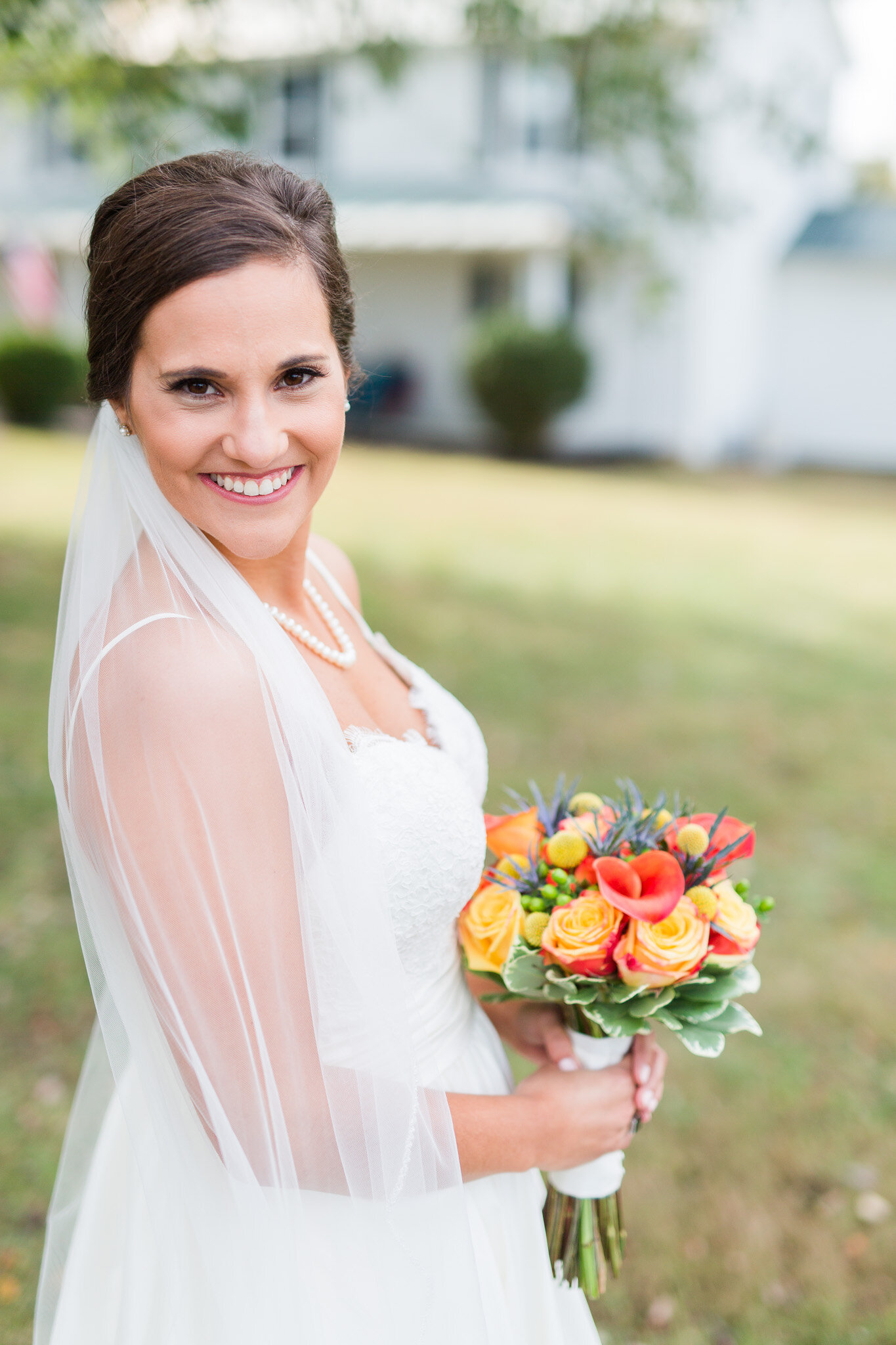 Fall Backyard Wedding in Charlotte Court House in Central Virginia || Lynchburg, VA Wedding Photographer 