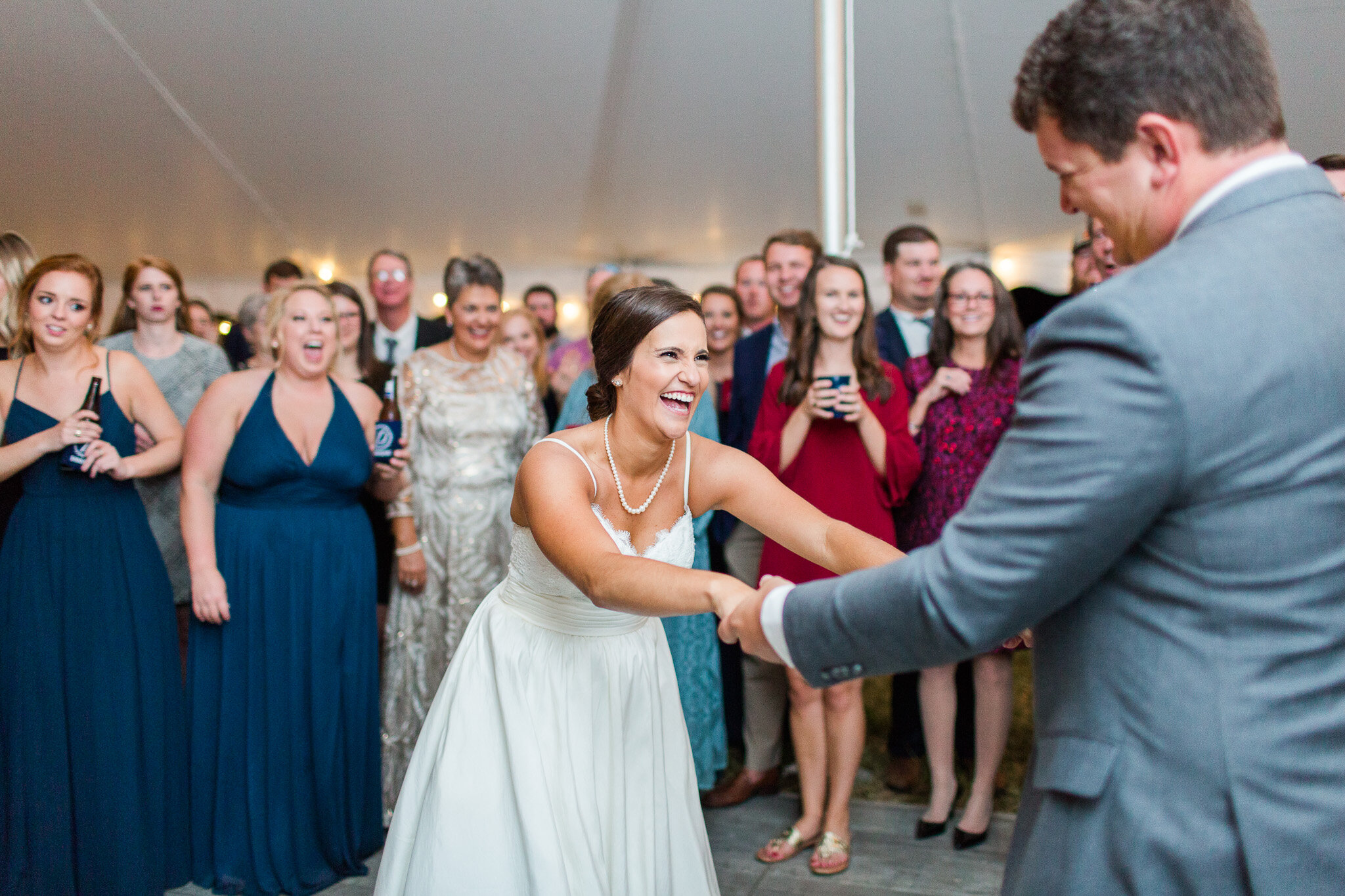 Fall Backyard Wedding in Charlotte Court House in Central Virginia || Lynchburg, VA Wedding Photographer 