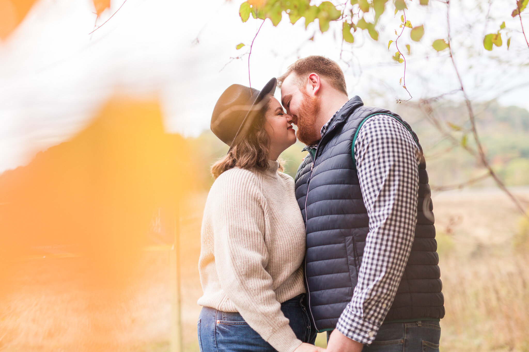 Fall Mountain View Engagement Session || Lynchburg, Virginia Wedding and Engagement Photographer || Sweet Briar College Engagement Photos