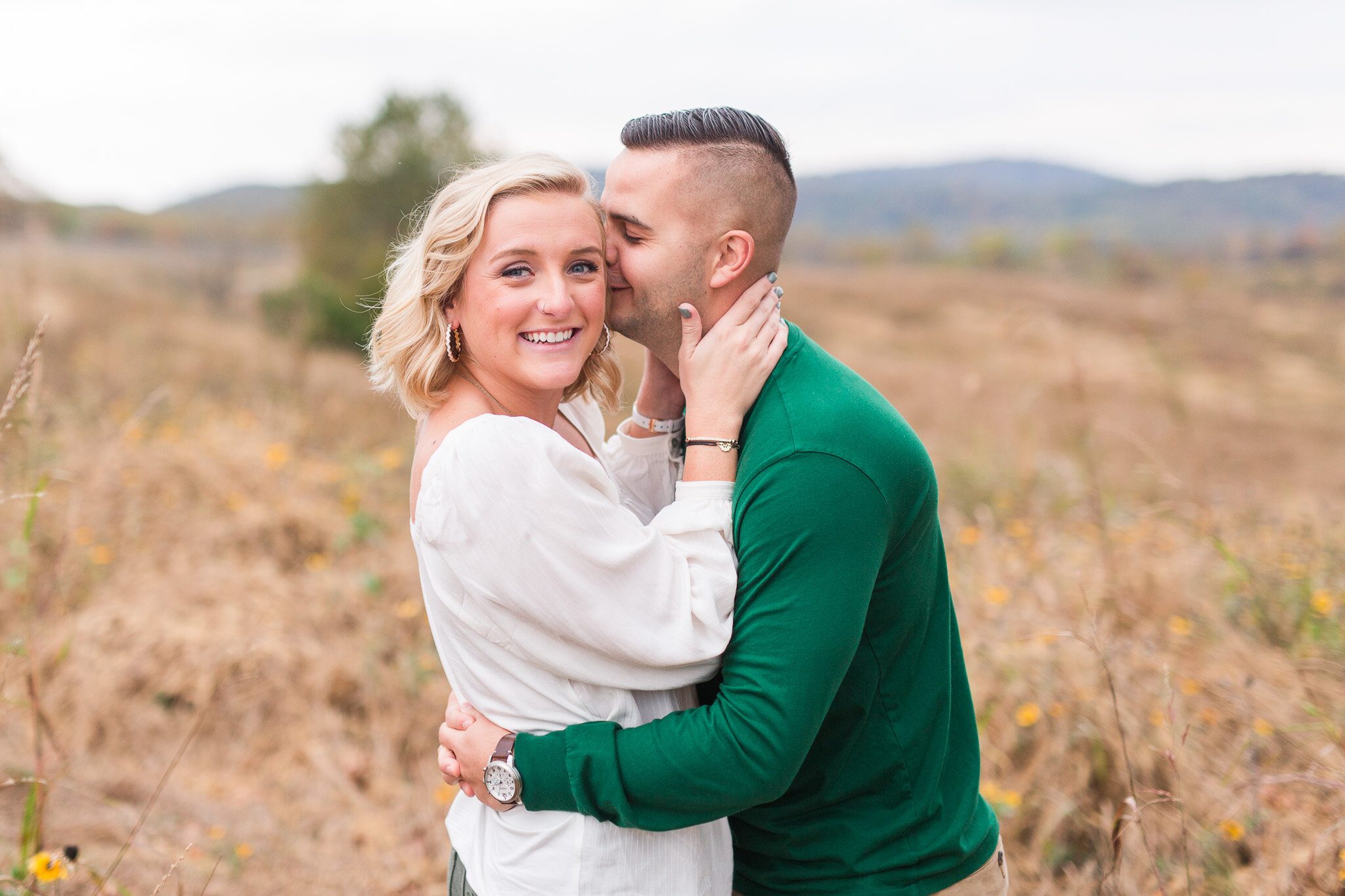 Fall Mountain Engagement Session in Lynchburg, Virginia || Lynchburg Wedding and Portrait Photographer 