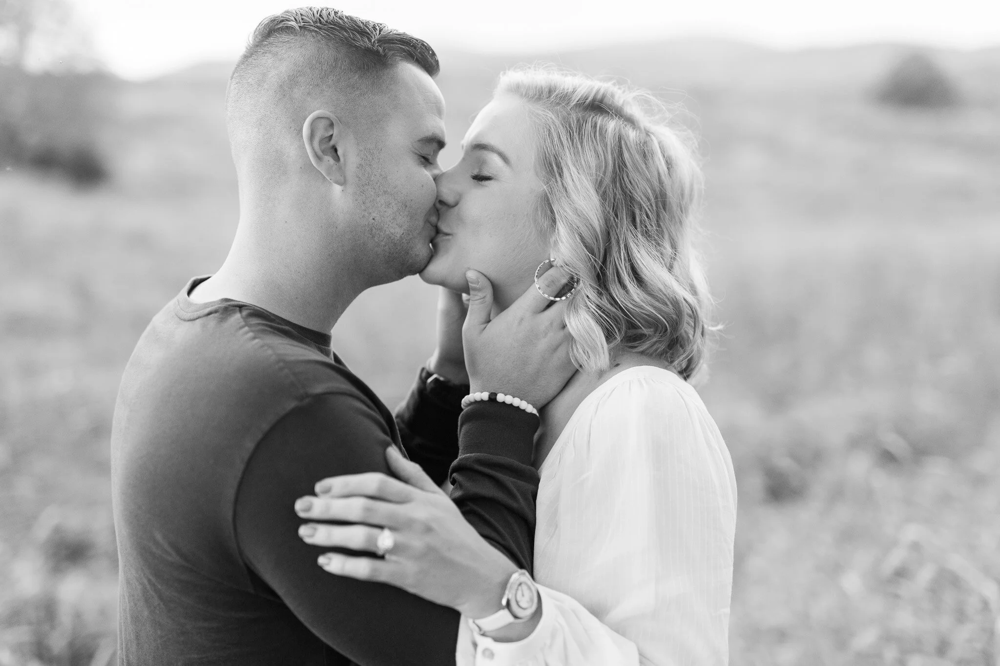 Fall Mountain Engagement Session in Lynchburg, Virginia || Lynchburg Wedding and Portrait Photographer