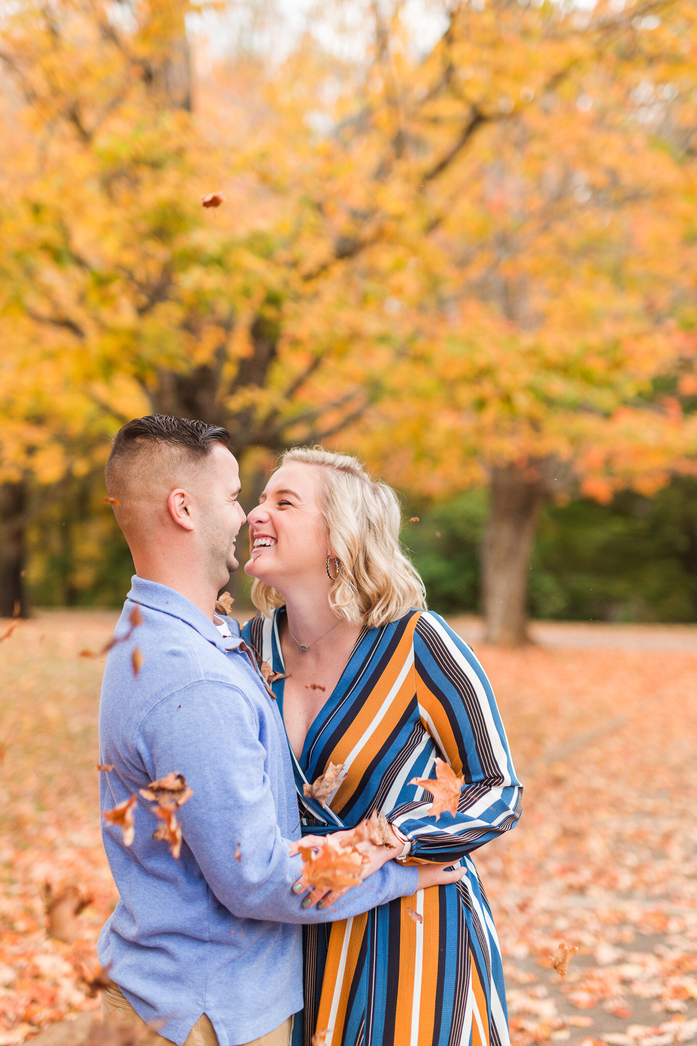 Fall Mountain Engagement Session in Lynchburg, Virginia || Lynchburg Wedding and Portrait Photographer 