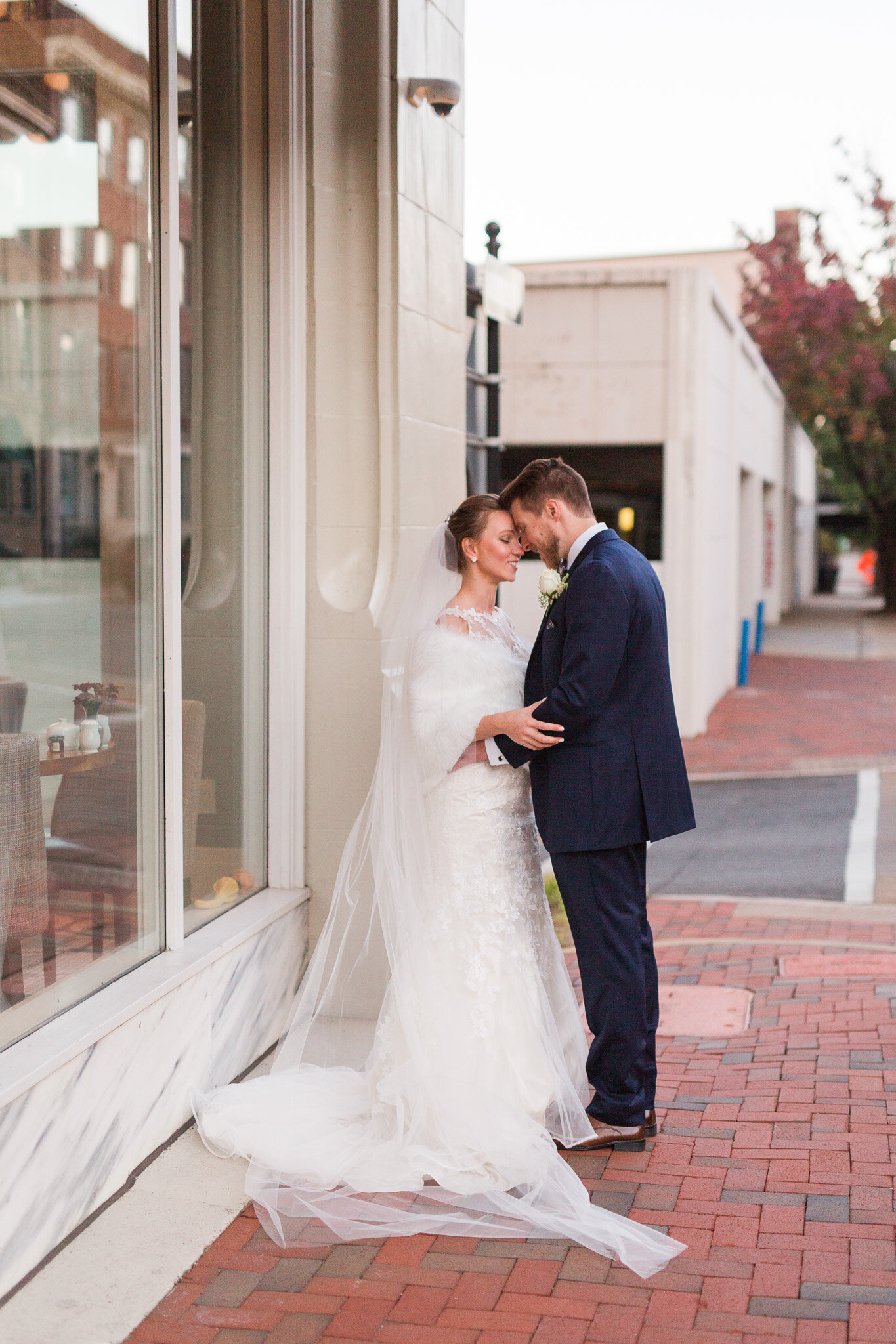 Wedding at The Virginian Hotel in Lynchburg, Virginia || Lynchburg Wedding Photographer || Winter Ballroom Wedding || Central Virginia Wedding Photographer