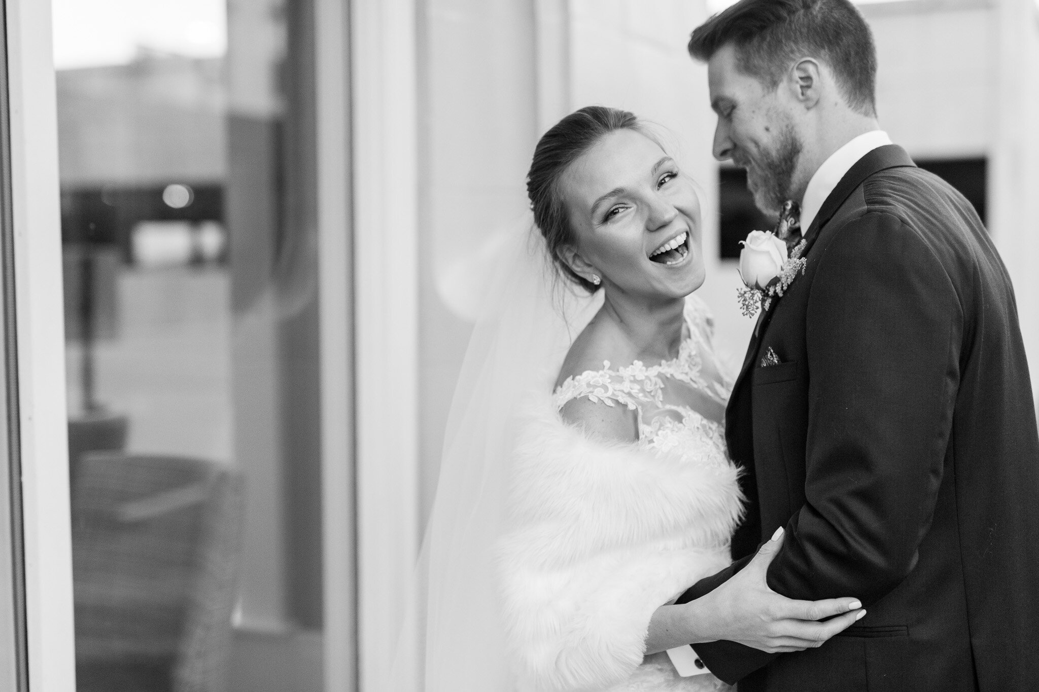 Wedding at The Virginian Hotel in Lynchburg, Virginia || Lynchburg Wedding Photographer || Winter Ballroom Wedding || Central Virginia Wedding Photographer