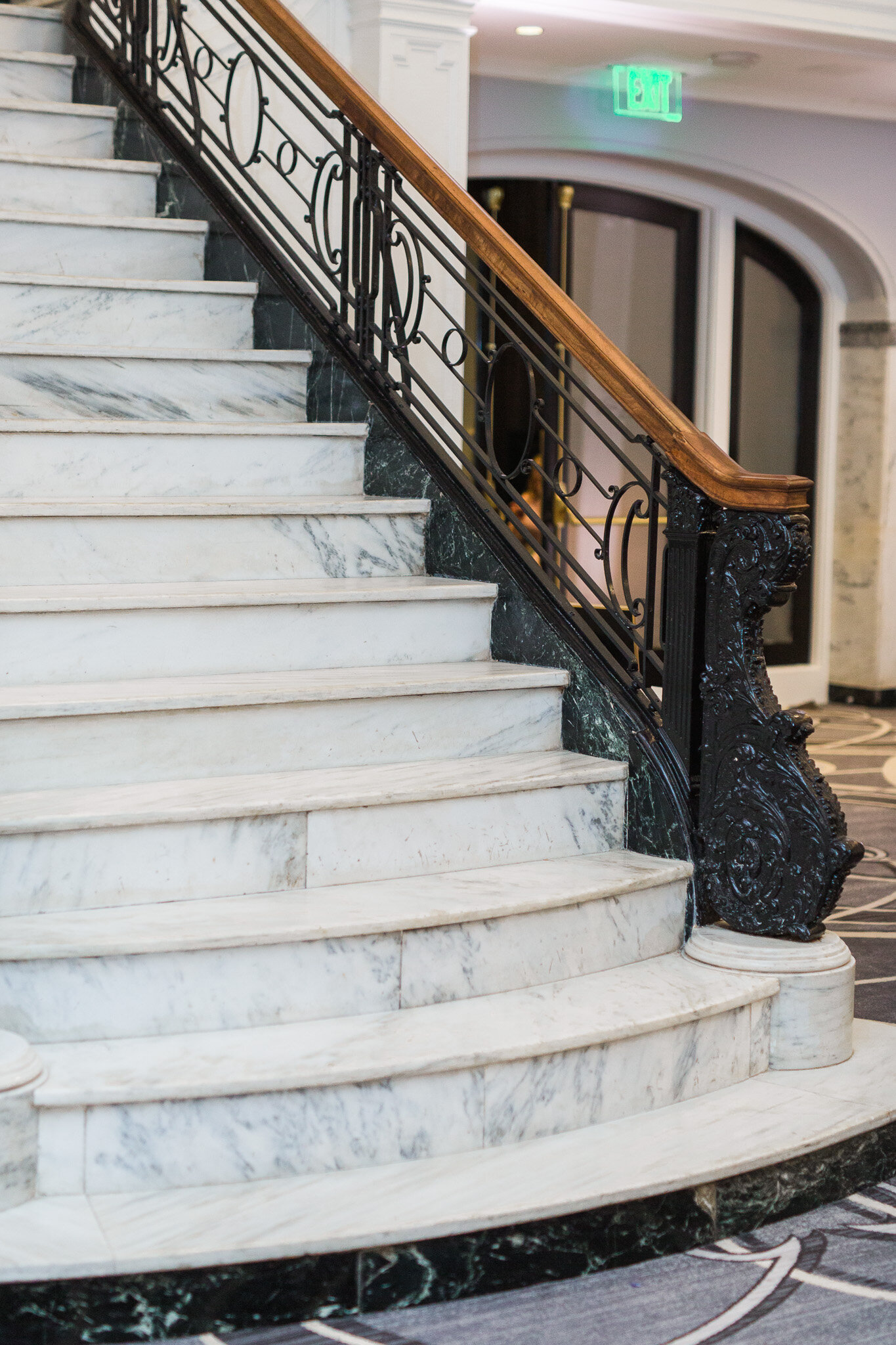 Wedding at The Virginian Hotel in Lynchburg, Virginia || Lynchburg Wedding Photographer || Winter Ballroom Wedding || Central Virginia Wedding Photographer