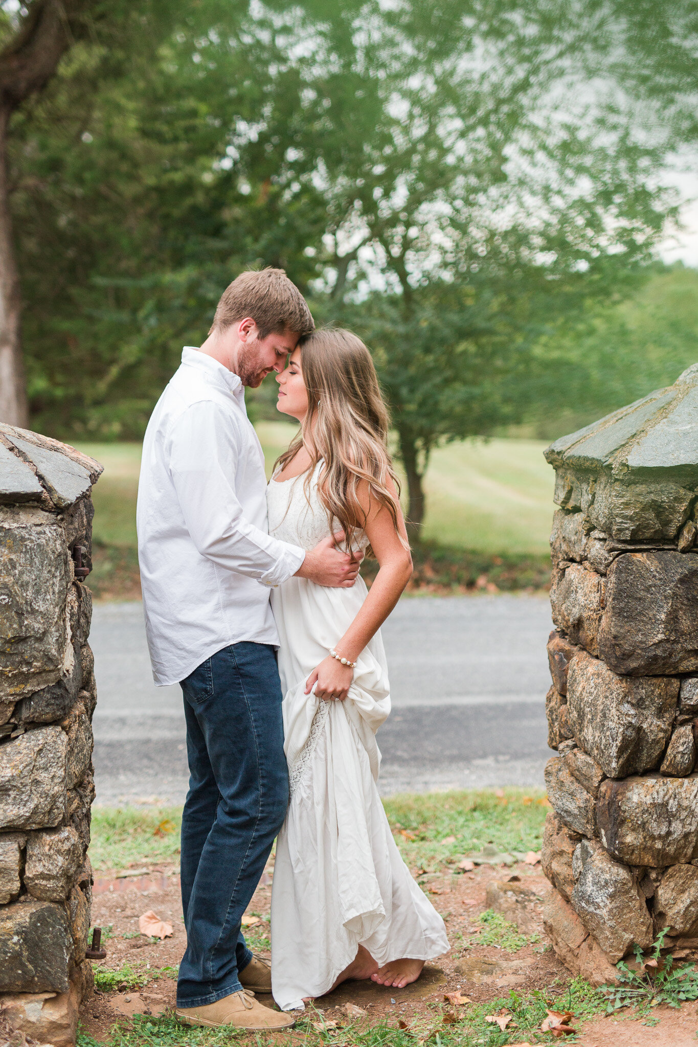 Engagement Session at The Trivium Estate in Forest, VA || Lynchburg Wedding and Engagement Photographer 