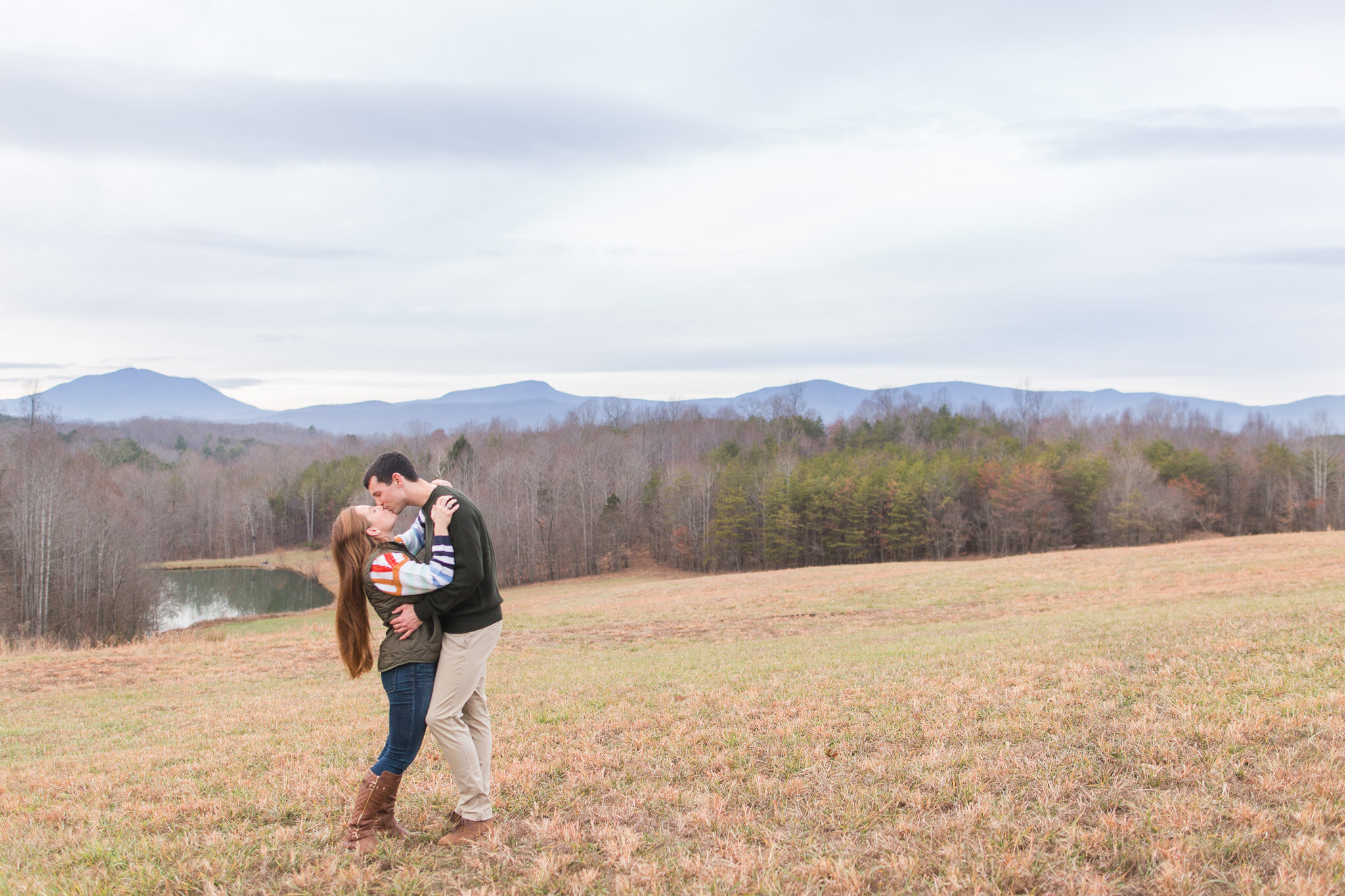 Engagement Session at the Glass Hill Venue in Goode, Virginia || Lynchburg Wedding and Engagement Photographer