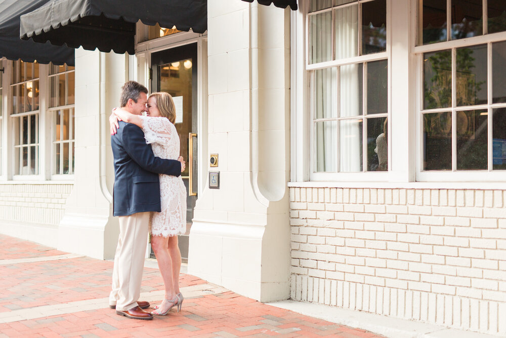 Summer Engagement Session at The Virginian Hotel in Downtown Lynchburg, Virginia || Central Virginia Wedding and Engagement Photographer 