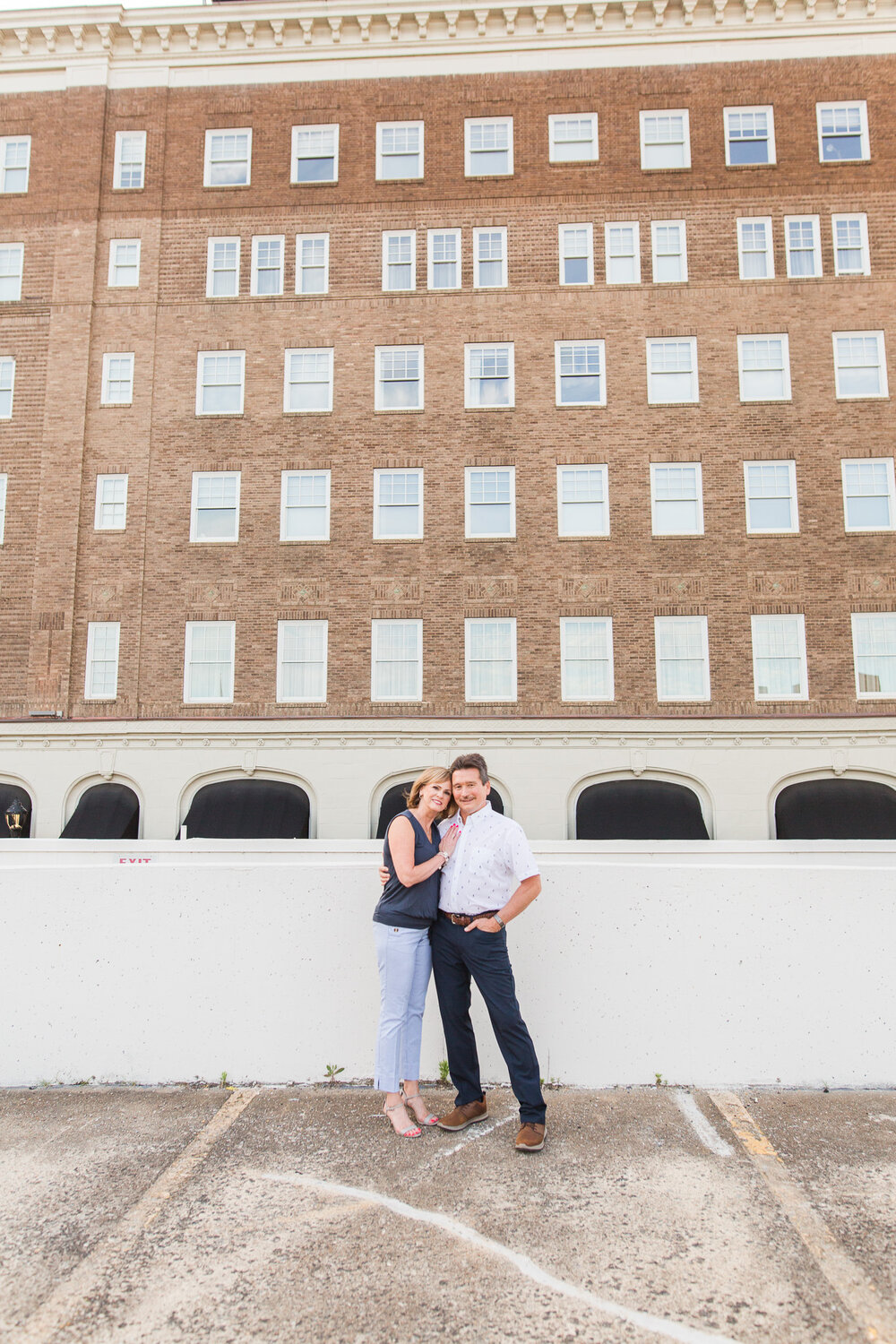 Summer Engagement Session at The Virginian Hotel in Downtown Lynchburg, Virginia || Central Virginia Wedding and Engagement Photographer 