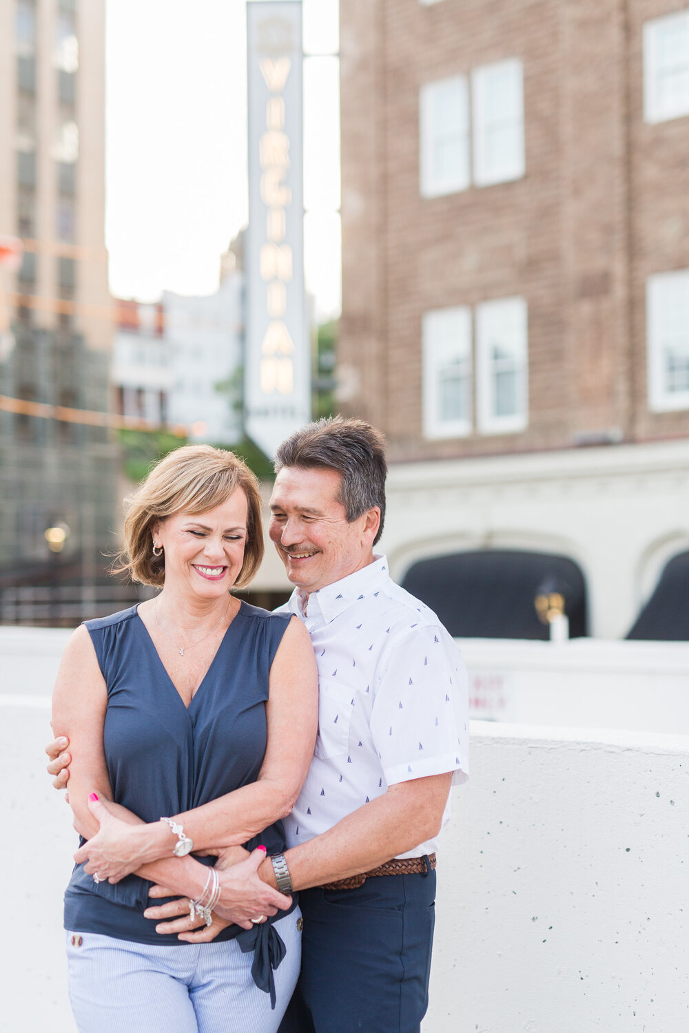 Summer Engagement Session at The Virginian Hotel in Downtown Lynchburg, Virginia || Central Virginia Wedding and Engagement Photographer 