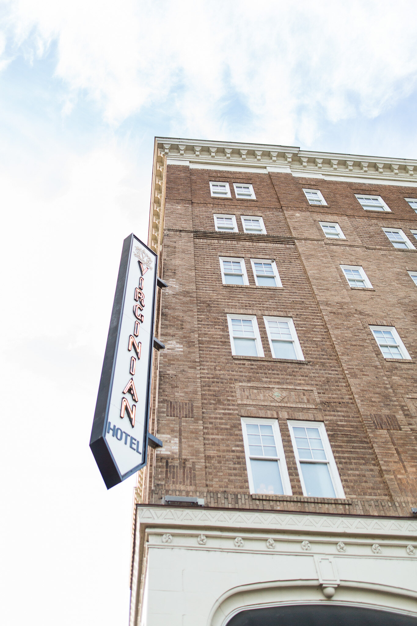 Summer Engagement Session at The Virginian Hotel in Downtown Lynchburg, Virginia || Central Virginia Wedding and Engagement Photographer 