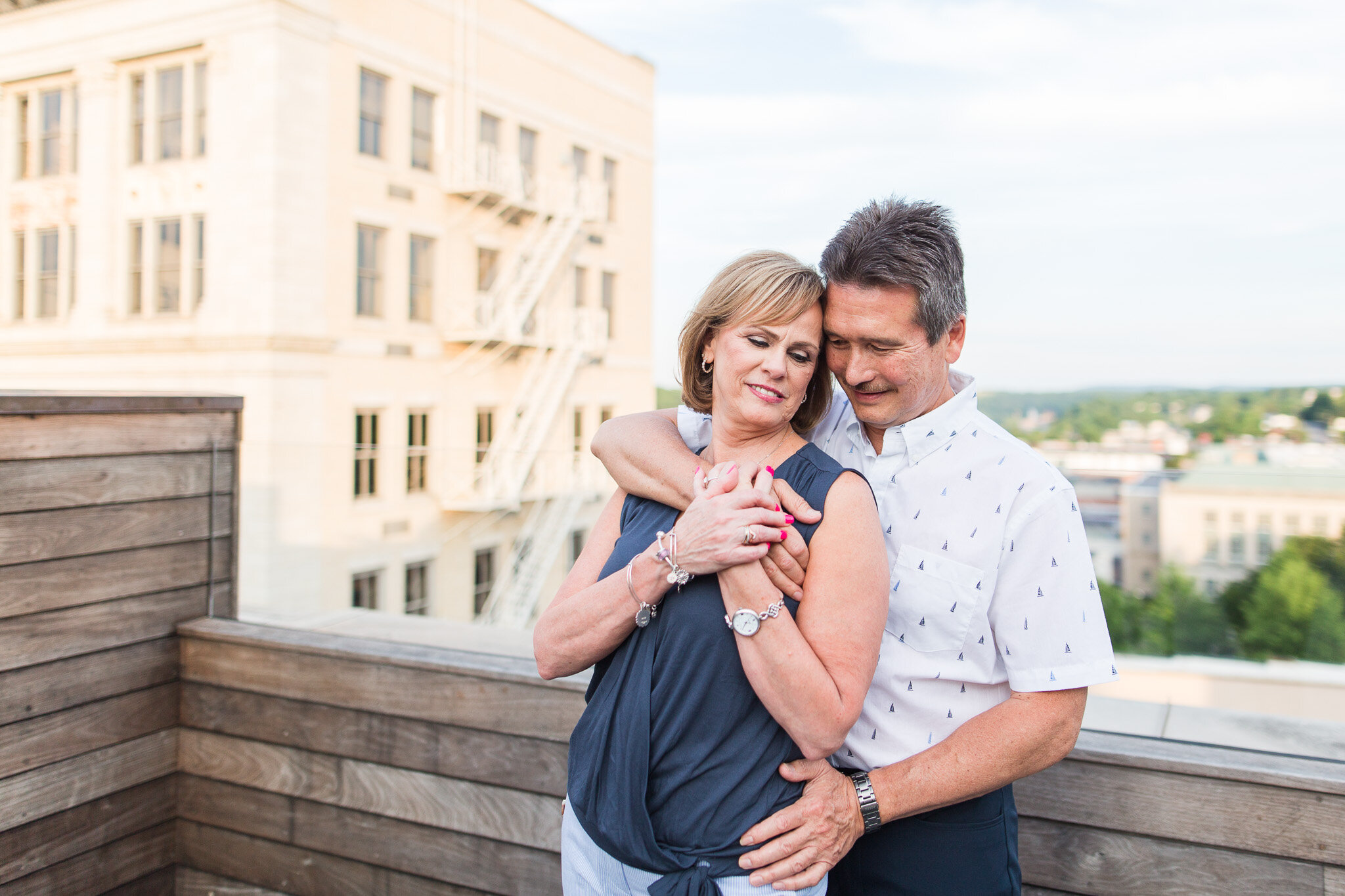 Summer Engagement Session at The Virginian Hotel in Downtown Lynchburg, Virginia || Central Virginia Wedding and Engagement Photographer 