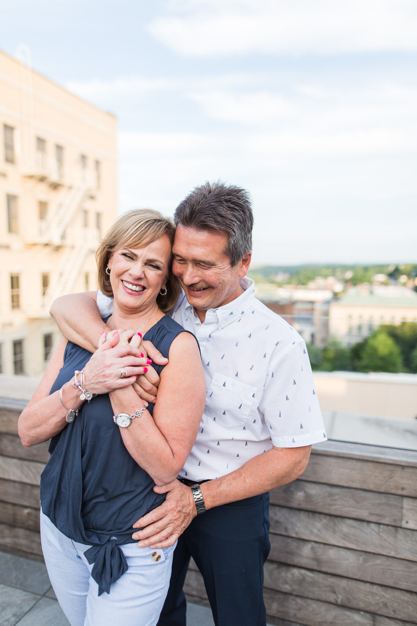 Summer Engagement Session at The Virginian Hotel in Downtown Lynchburg, Virginia || Central Virginia Wedding and Engagement Photographer 