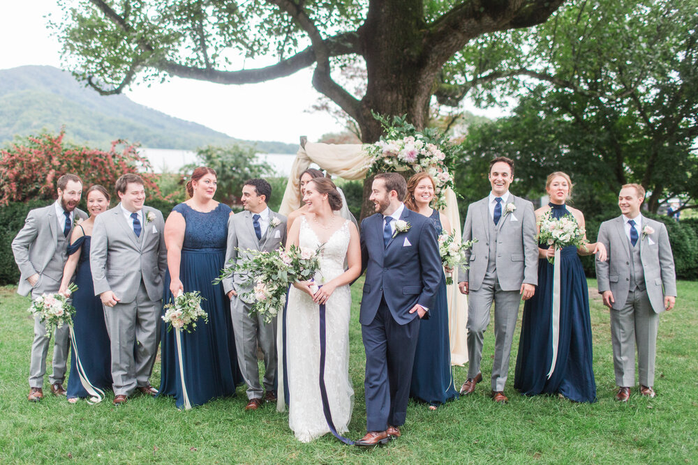 Beautiful Mountain View Fall Wedding at Sundara in Boonesmill, Virginia || Central Virginia Wedding Photographer || Ashley Eiban Photography 