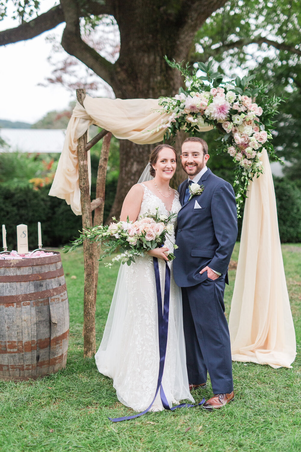 Beautiful Mountain View Fall Wedding at Sundara in Boonesmill, Virginia || Central Virginia Wedding Photographer || Ashley Eiban Photography 