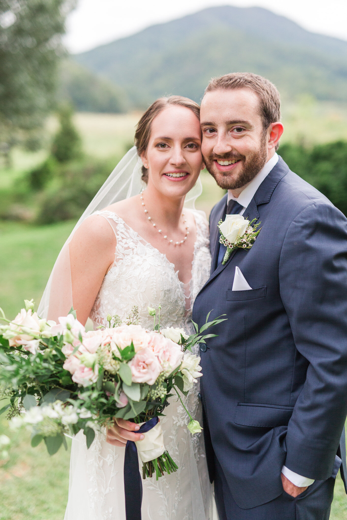 Beautiful Mountain View Fall Wedding at Sundara in Boonesmill, Virginia || Central Virginia Wedding Photographer || Ashley Eiban Photography 