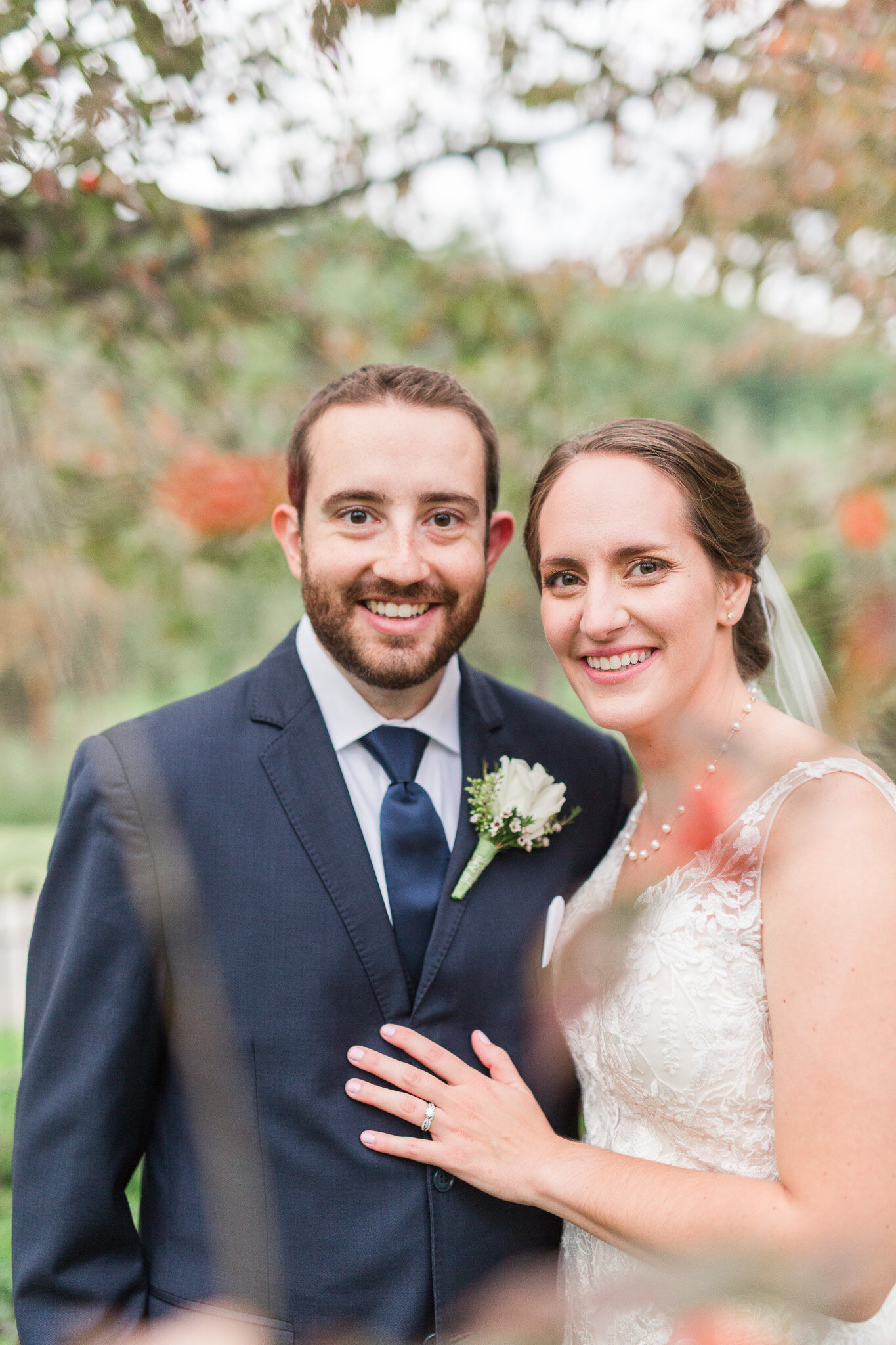 Beautiful Mountain View Fall Wedding at Sundara in Boonesmill, Virginia || Central Virginia Wedding Photographer || Ashley Eiban Photography 