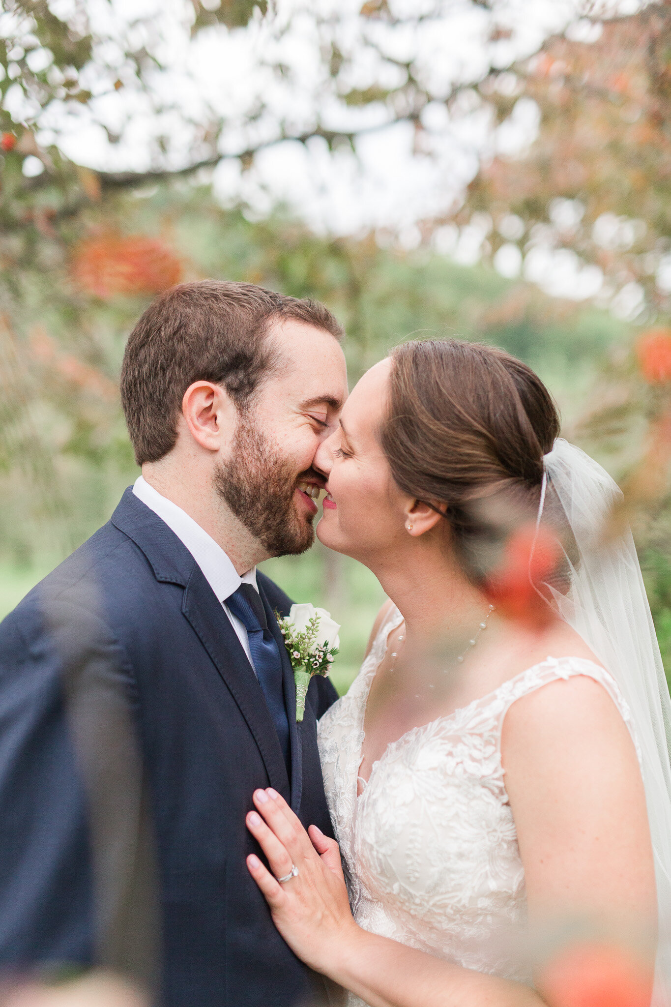 Beautiful Mountain View Fall Wedding at Sundara in Boonesmill, Virginia || Central Virginia Wedding Photographer || Ashley Eiban Photography 