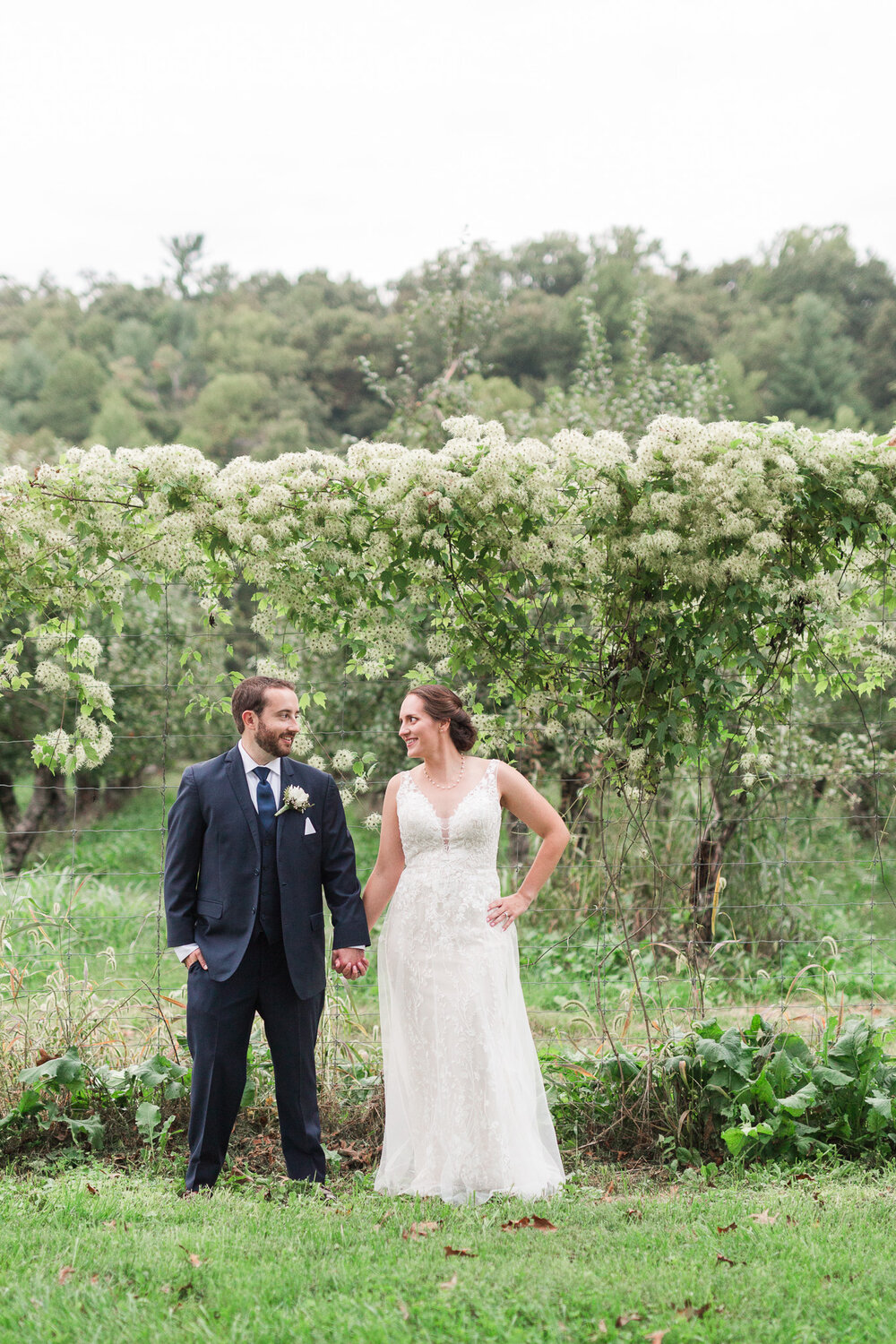 Beautiful Mountain View Fall Wedding at Sundara in Boonesmill, Virginia || Central Virginia Wedding Photographer || Ashley Eiban Photography 