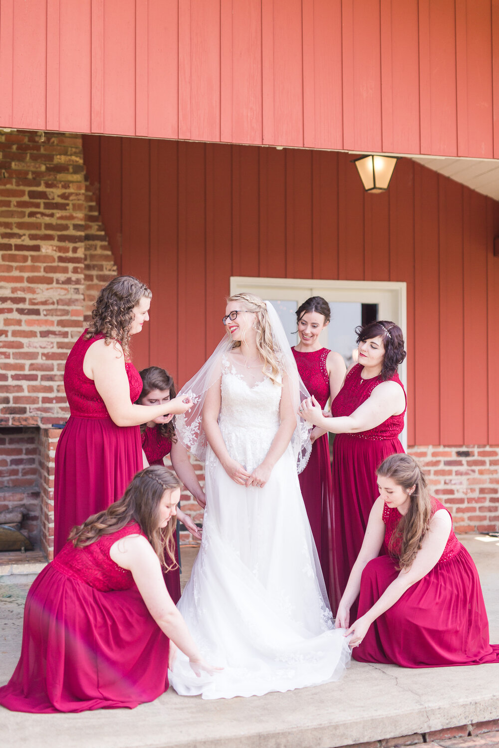 Fall Wedding at Mead Lake Lodge in Rustburg, Virginia || Intimate Wedding in Central Virginia || Ashley Eiban Photography