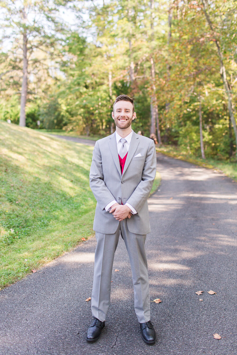 Fall Wedding at Mead Lake Lodge in Rustburg, Virginia || Intimate Wedding in Central Virginia || Ashley Eiban Photography