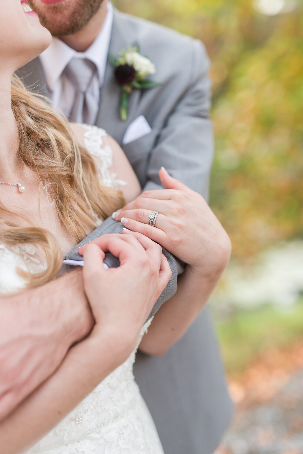 Fall Wedding at Mead Lake Lodge in Rustburg, Virginia || Intimate Wedding in Central Virginia || Ashley Eiban Photography