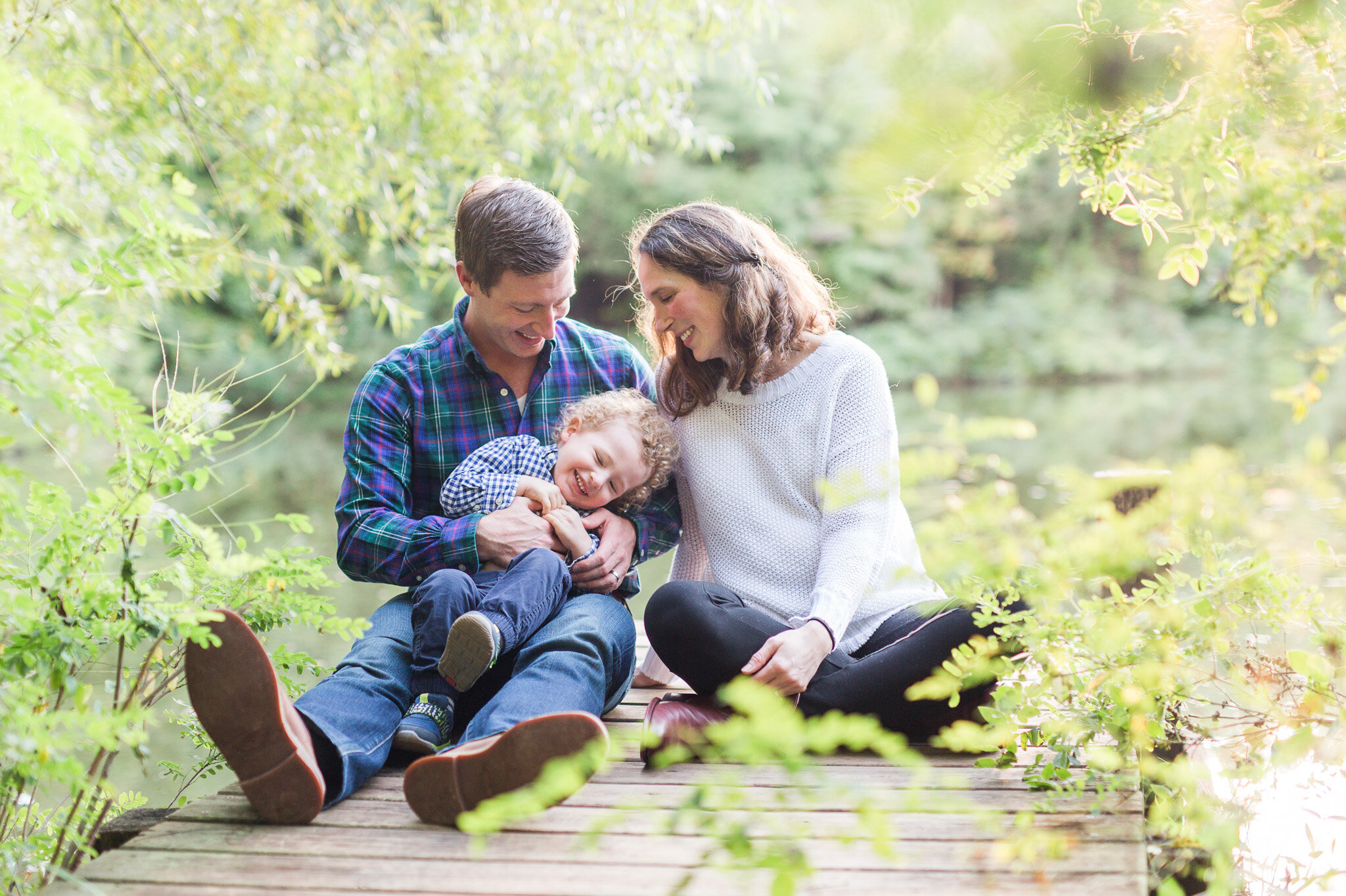 Fall Family Photos in Lynchburg, Virginia || Ashley Eiban Photography 